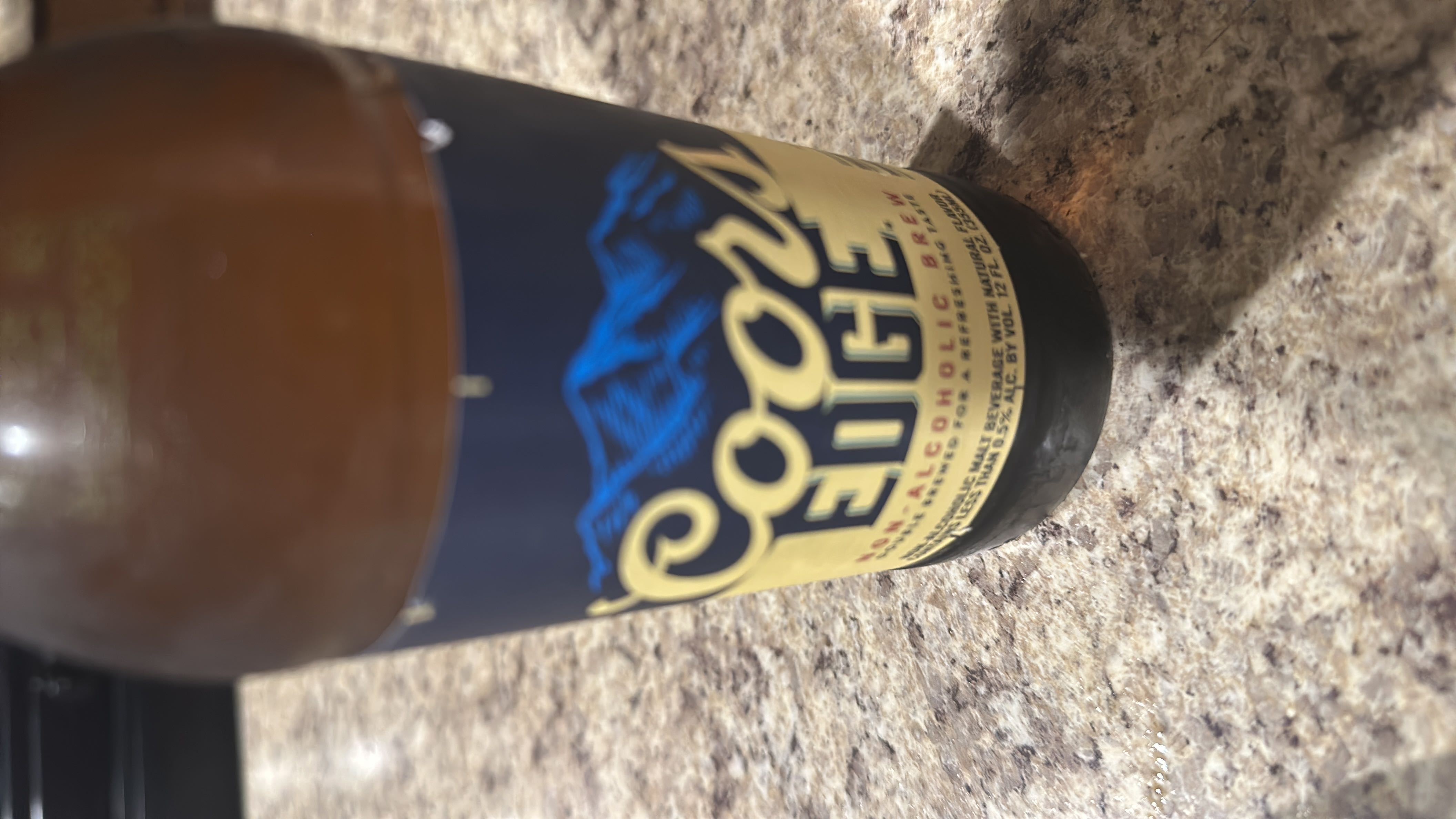 Coors Edge is a non-alcoholic brew with 41 calories per serving, containing minimal protein and fats, and moderate carbohydrates.