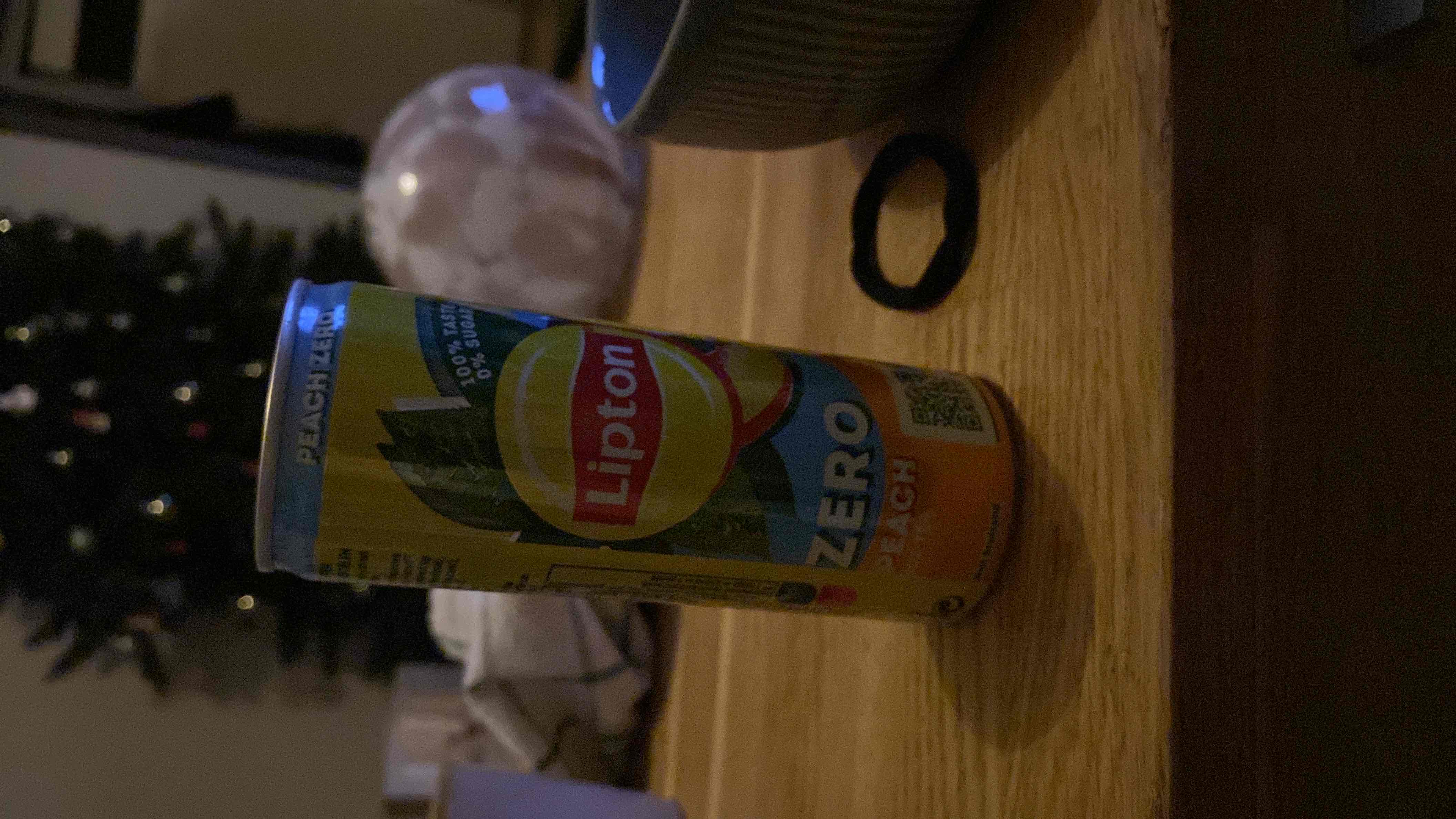Lipton Zero Peach is a zero-calorie beverage with no sugar, offering a refreshing peach flavor.