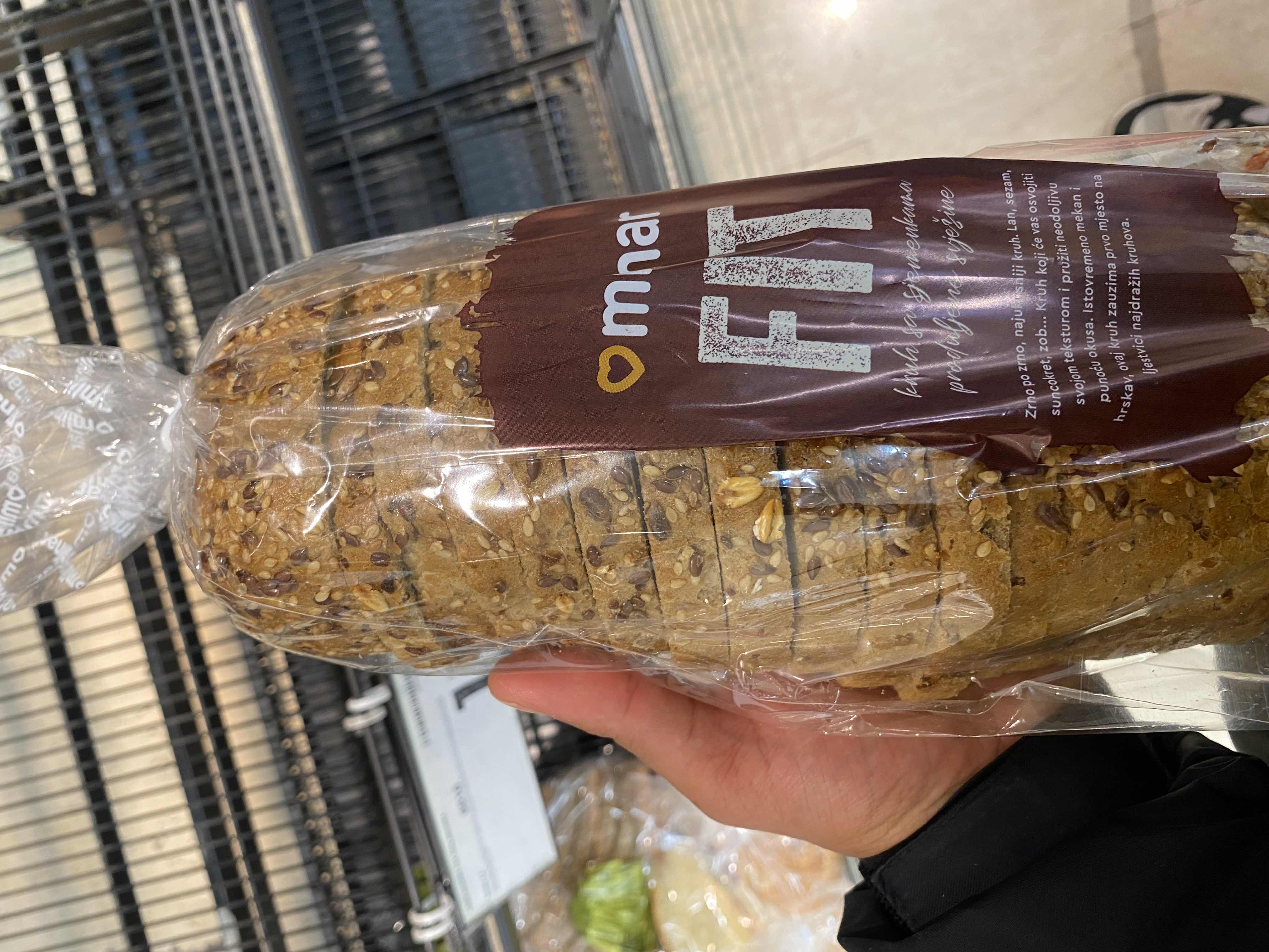 A healthy multigrain bread with seeds, offering a balanced nutritional profile and extended freshness.