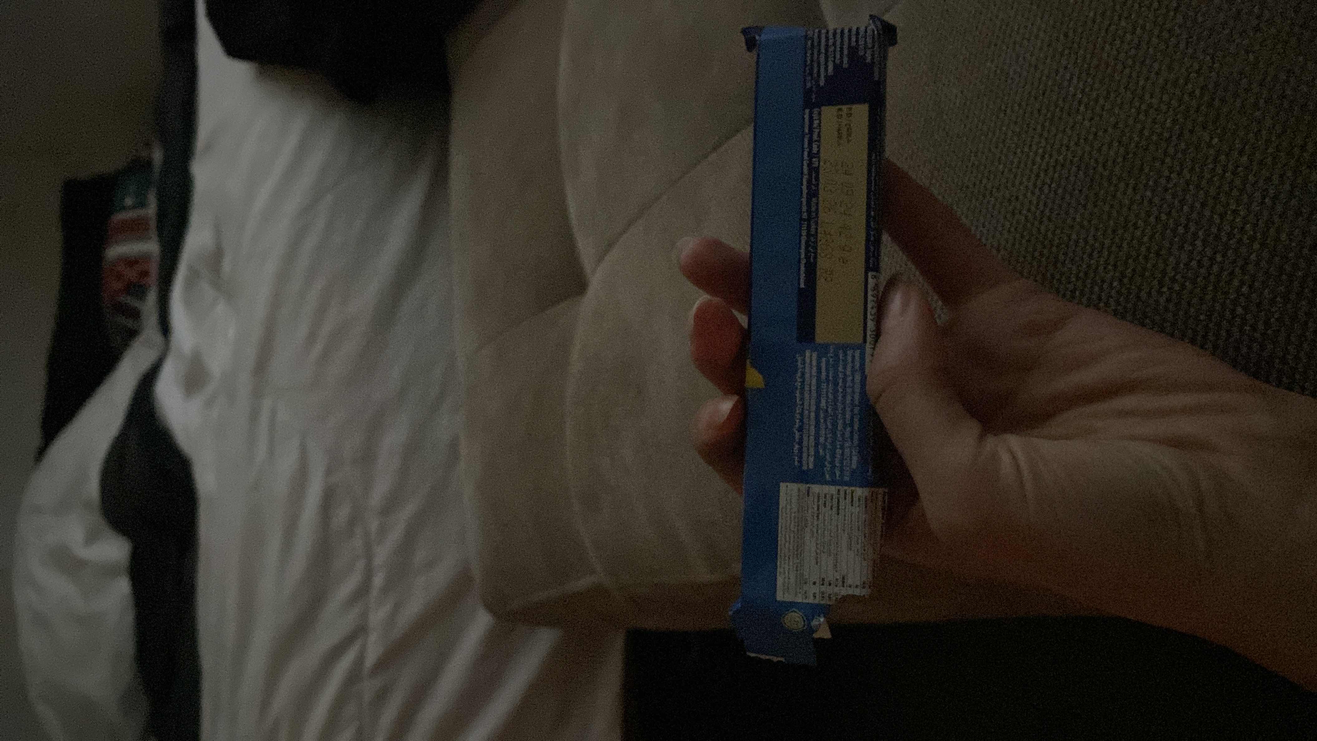 The image is too dark to extract nutritional information.