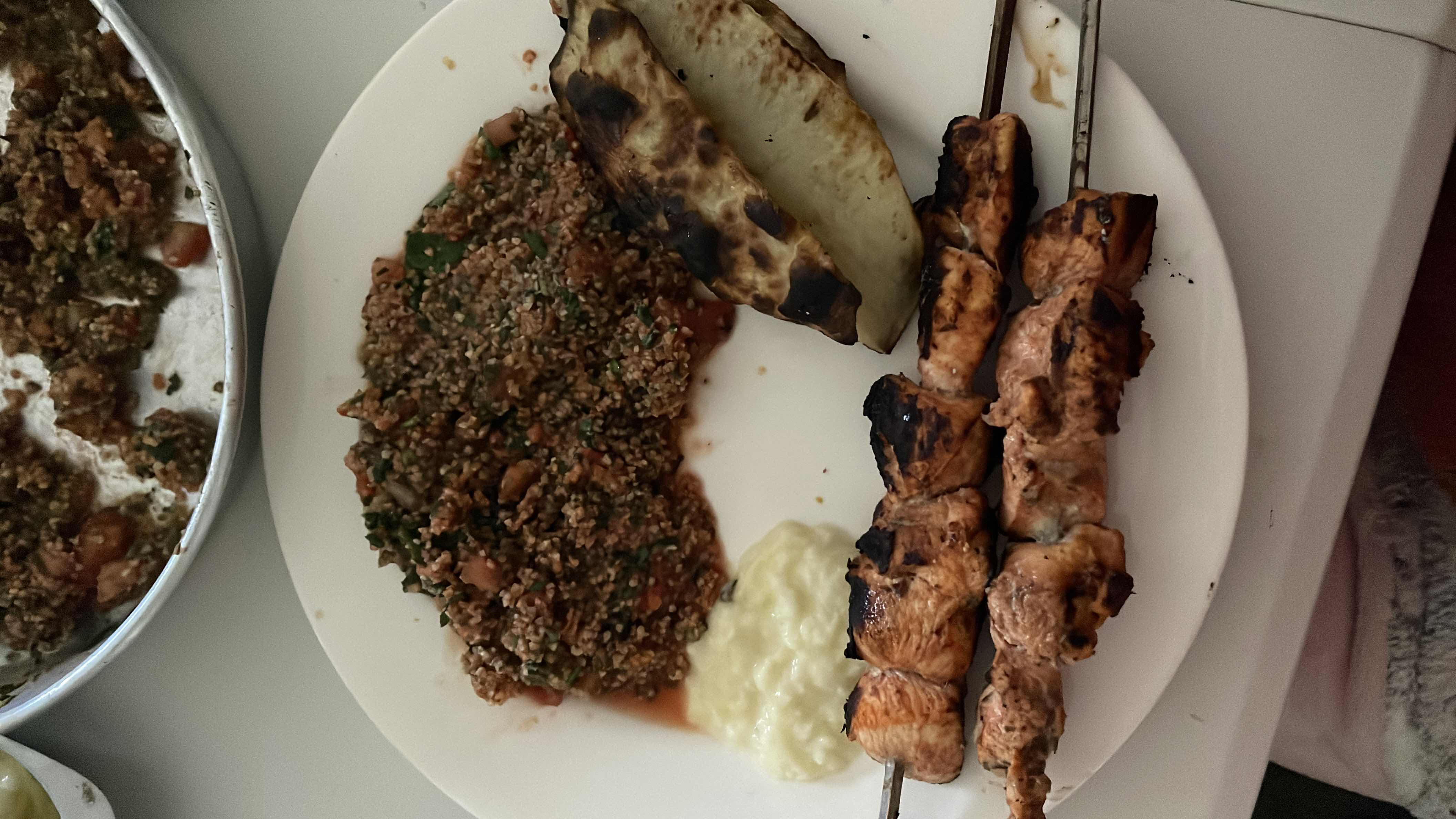 Grilled Chicken with Bulgur