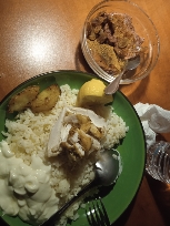 Rice with Chicken and Yogurt