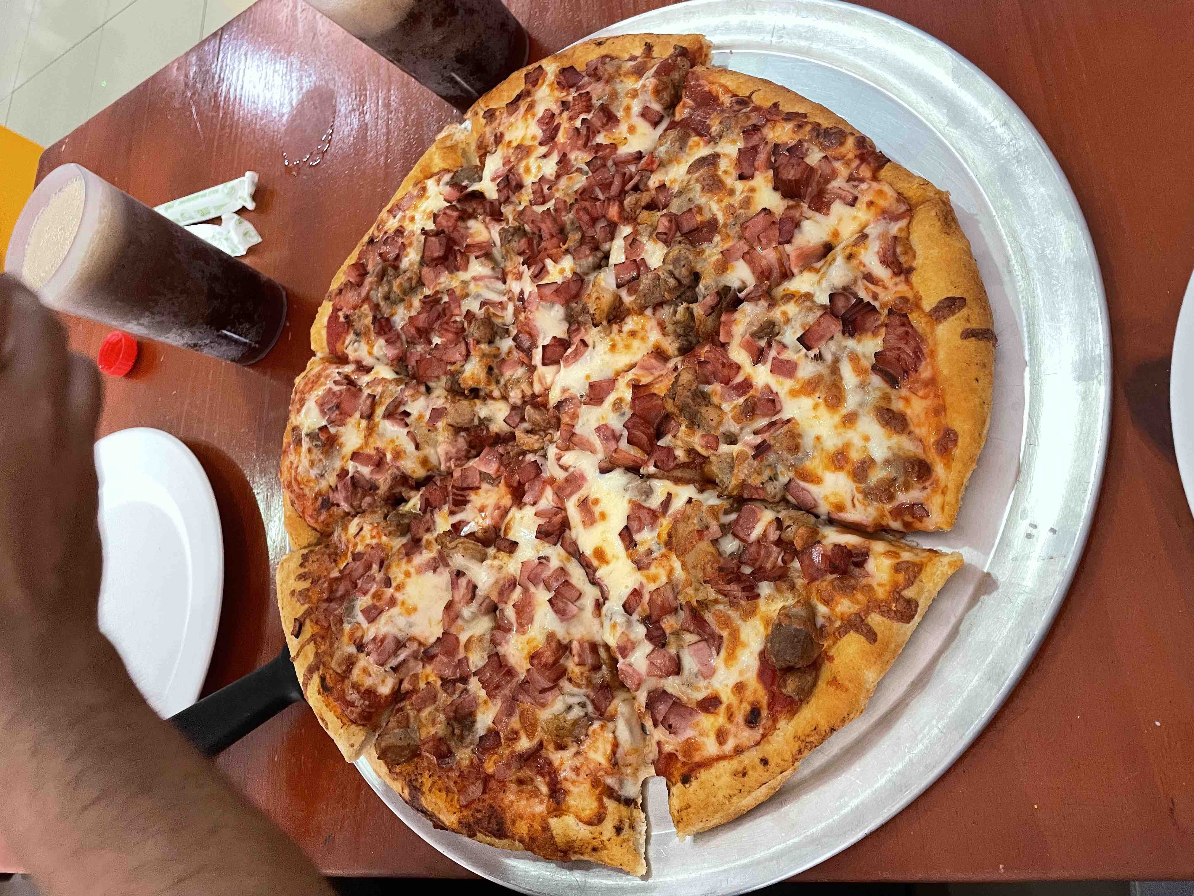 Pizza de carnes