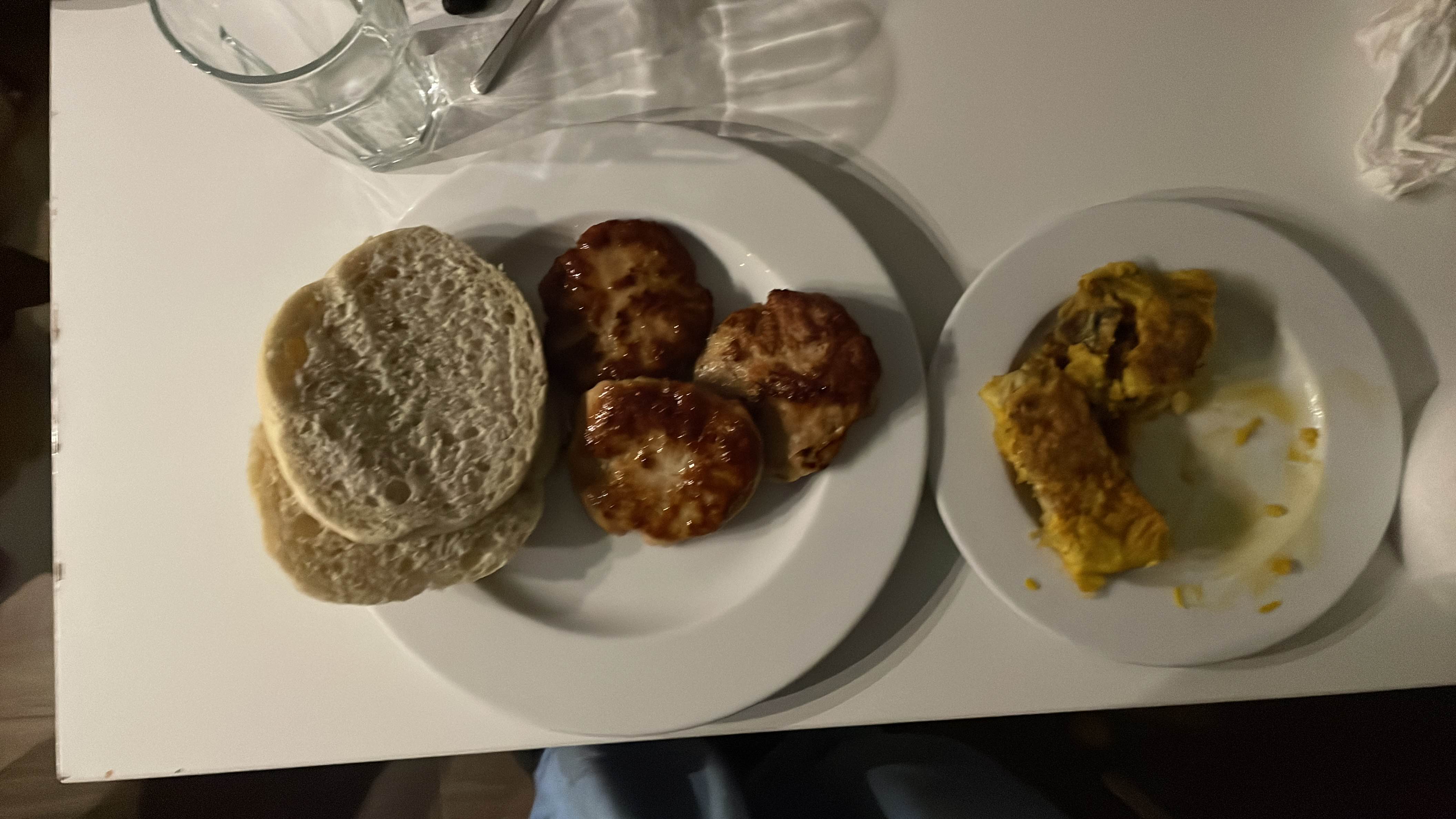 Hamburguesa con tortilla