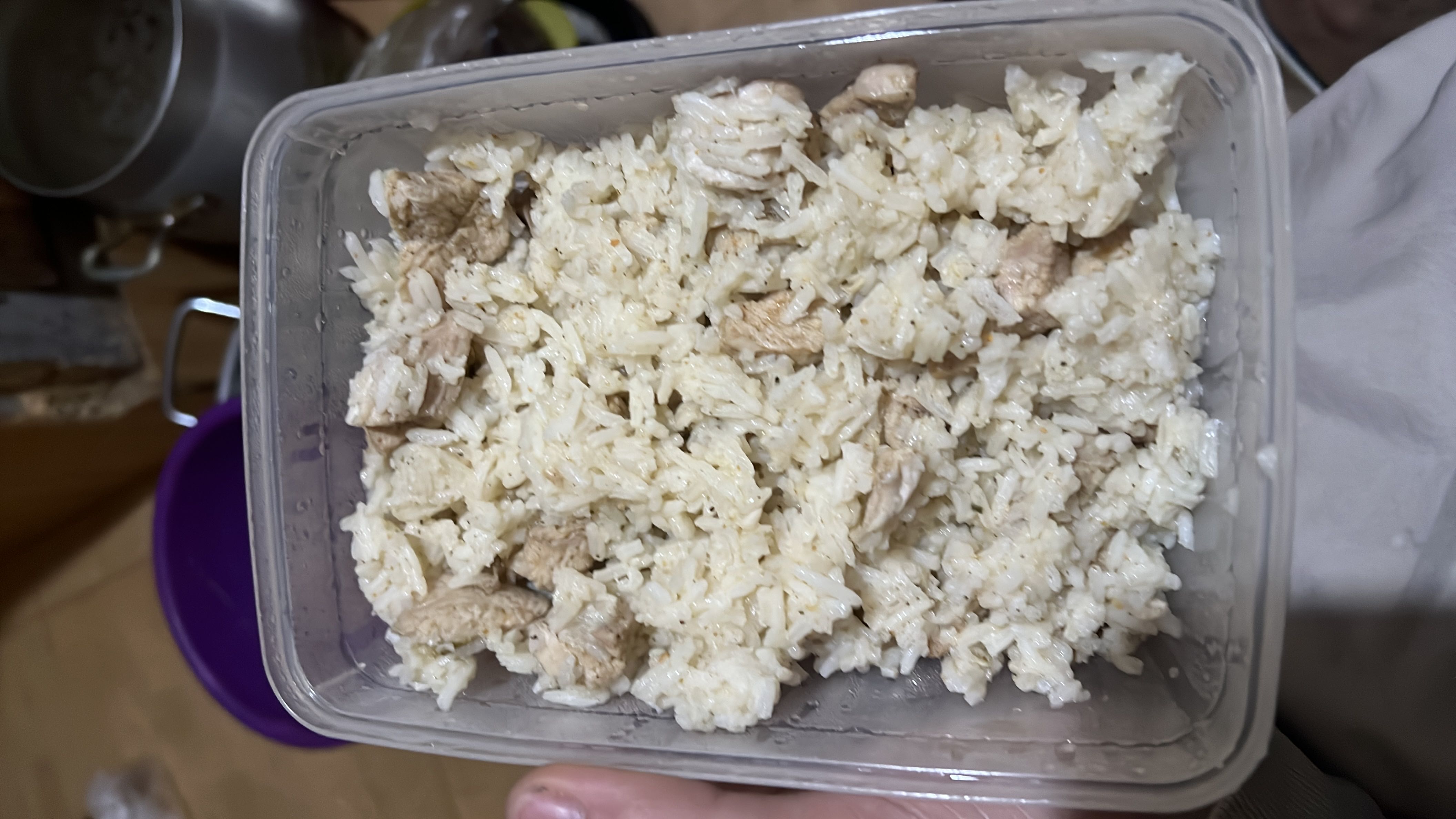 Riz au poulet