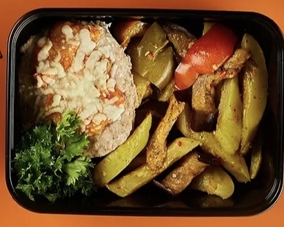 Baked Chicken with Veggies