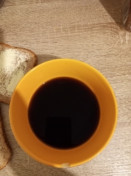Café et pain grillé