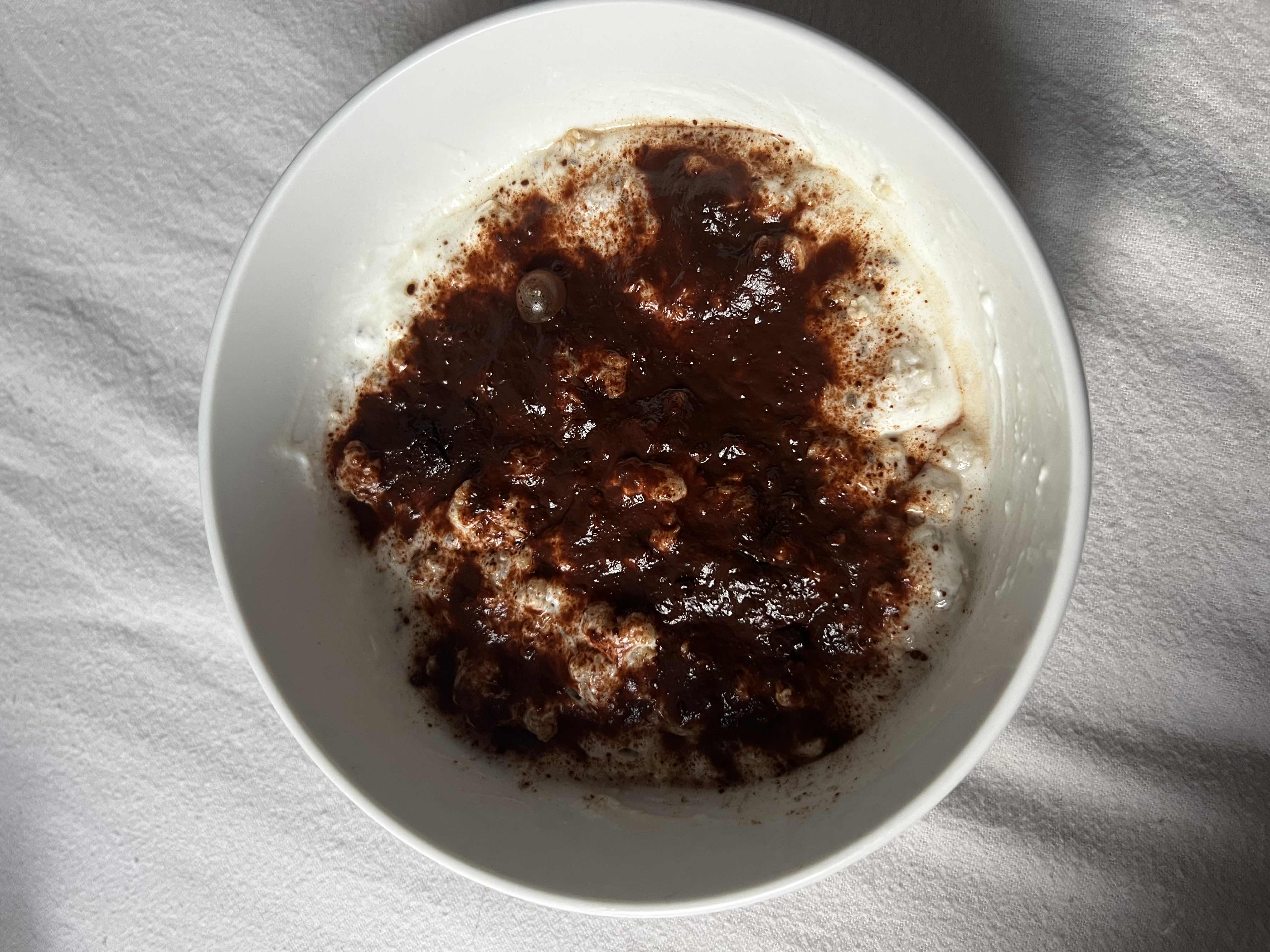 Chocolate Protein Oatmeal