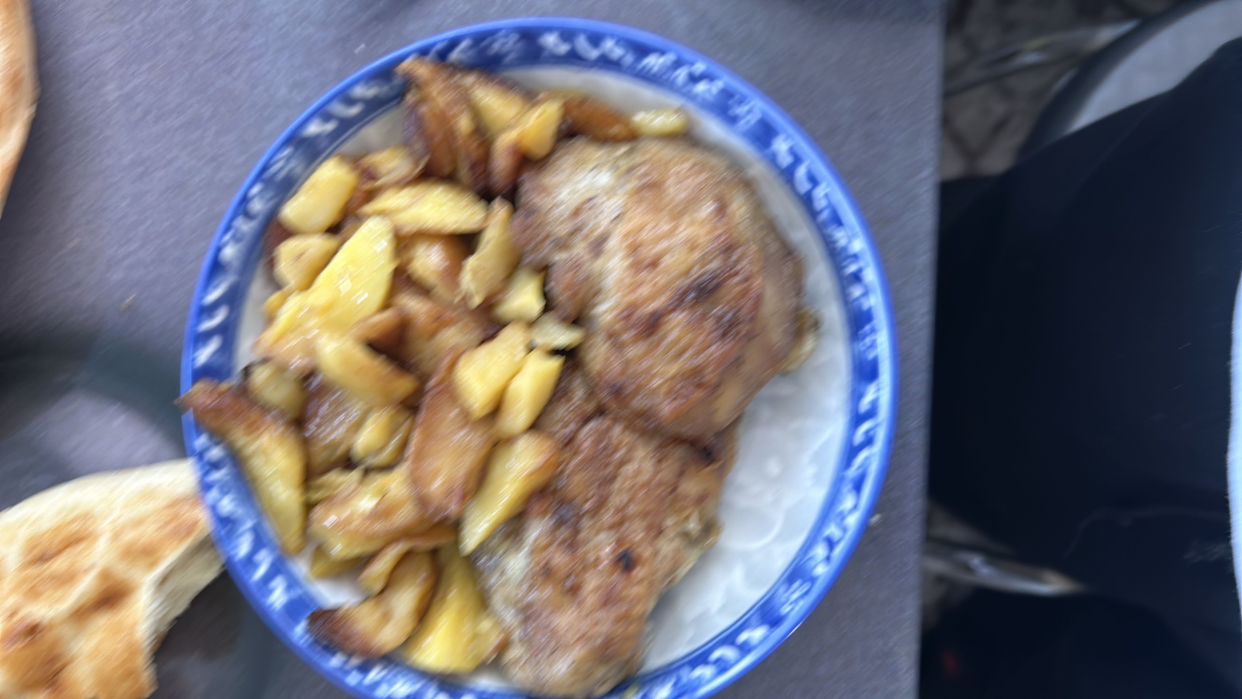 Grilled Chicken with Potatoes