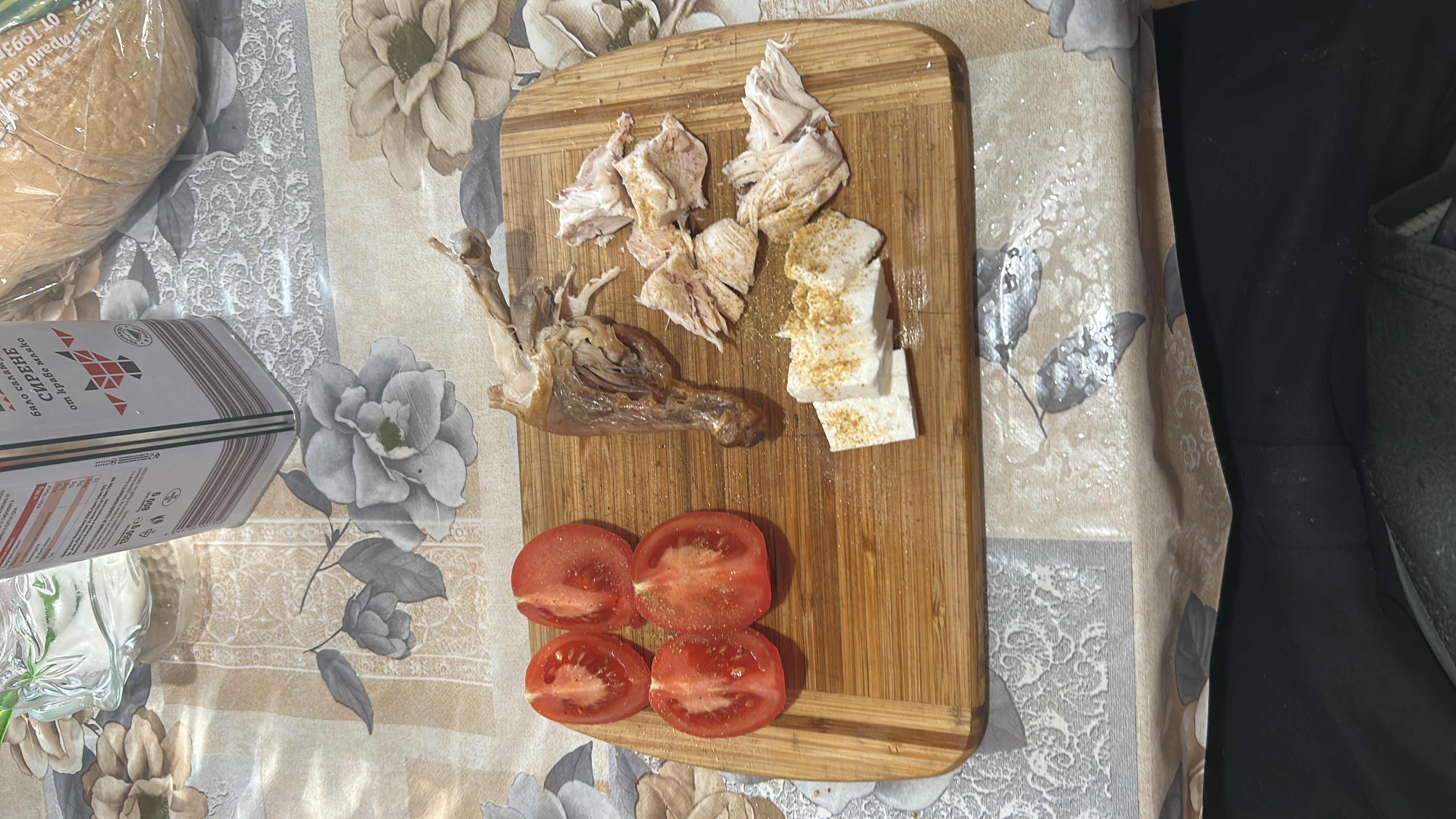 Chicken and Cheese Plate