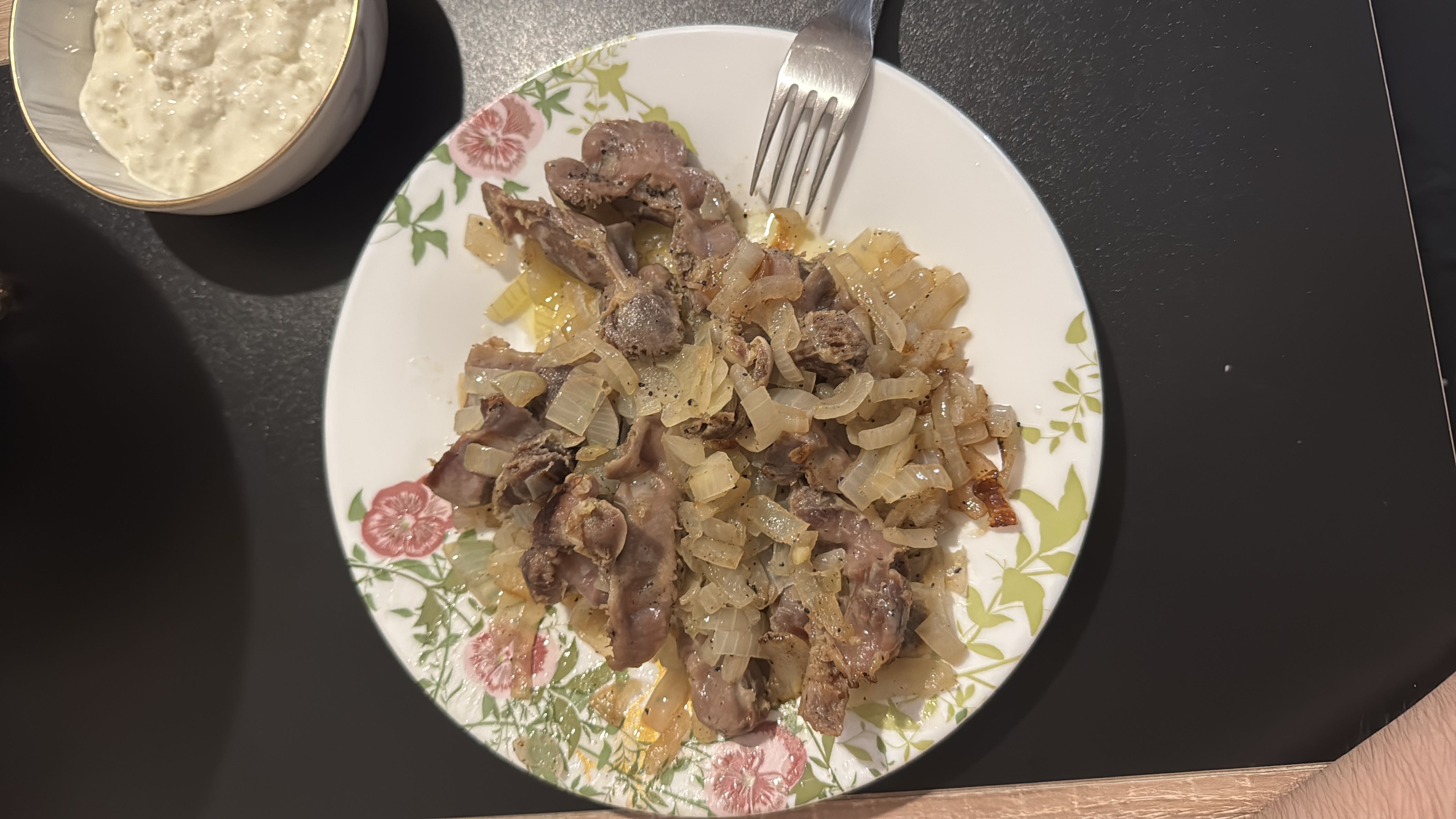 Gésiers de volaille sautés