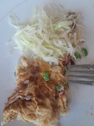 Omelette with Salad