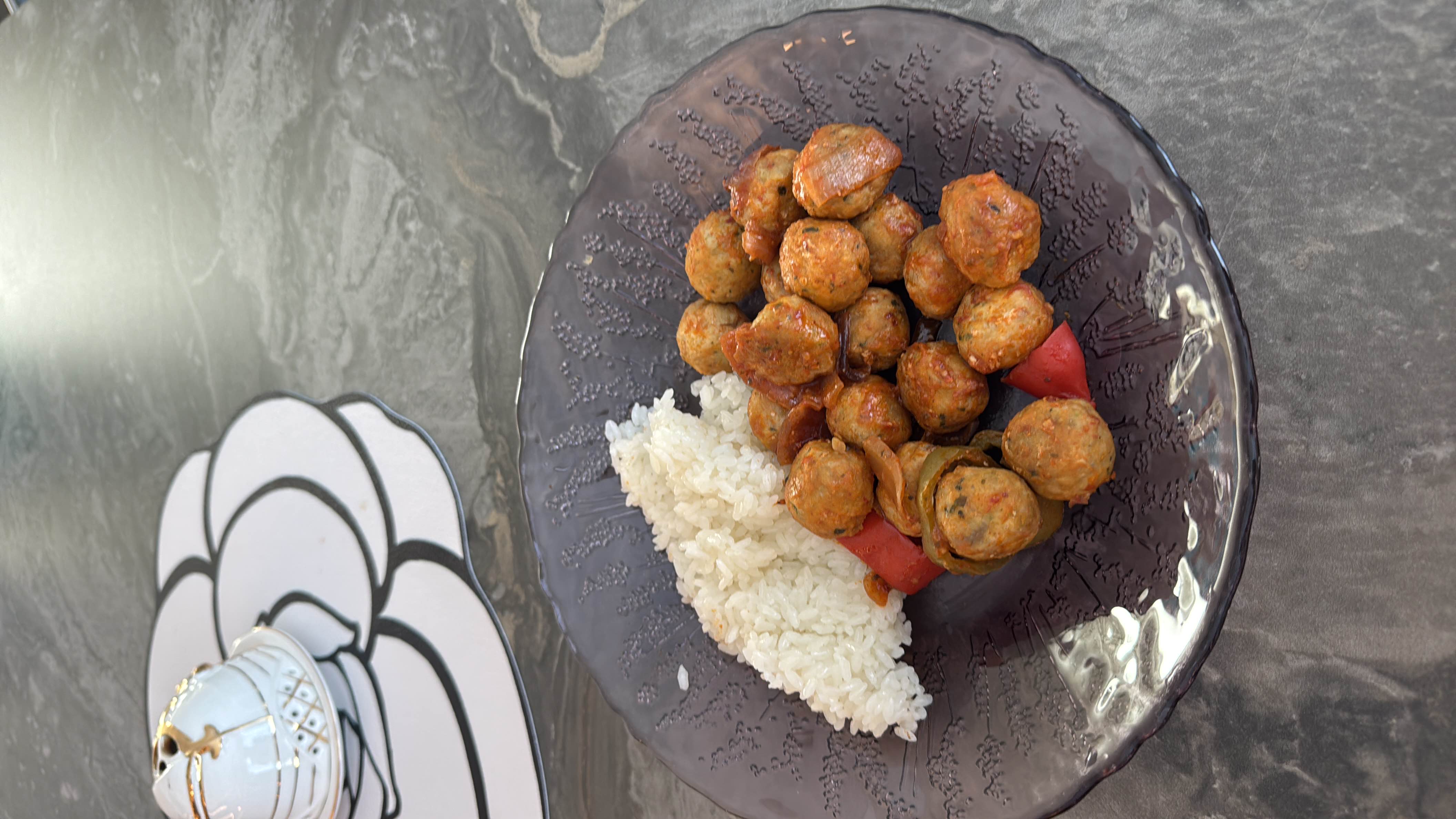 Meatballs with Rice