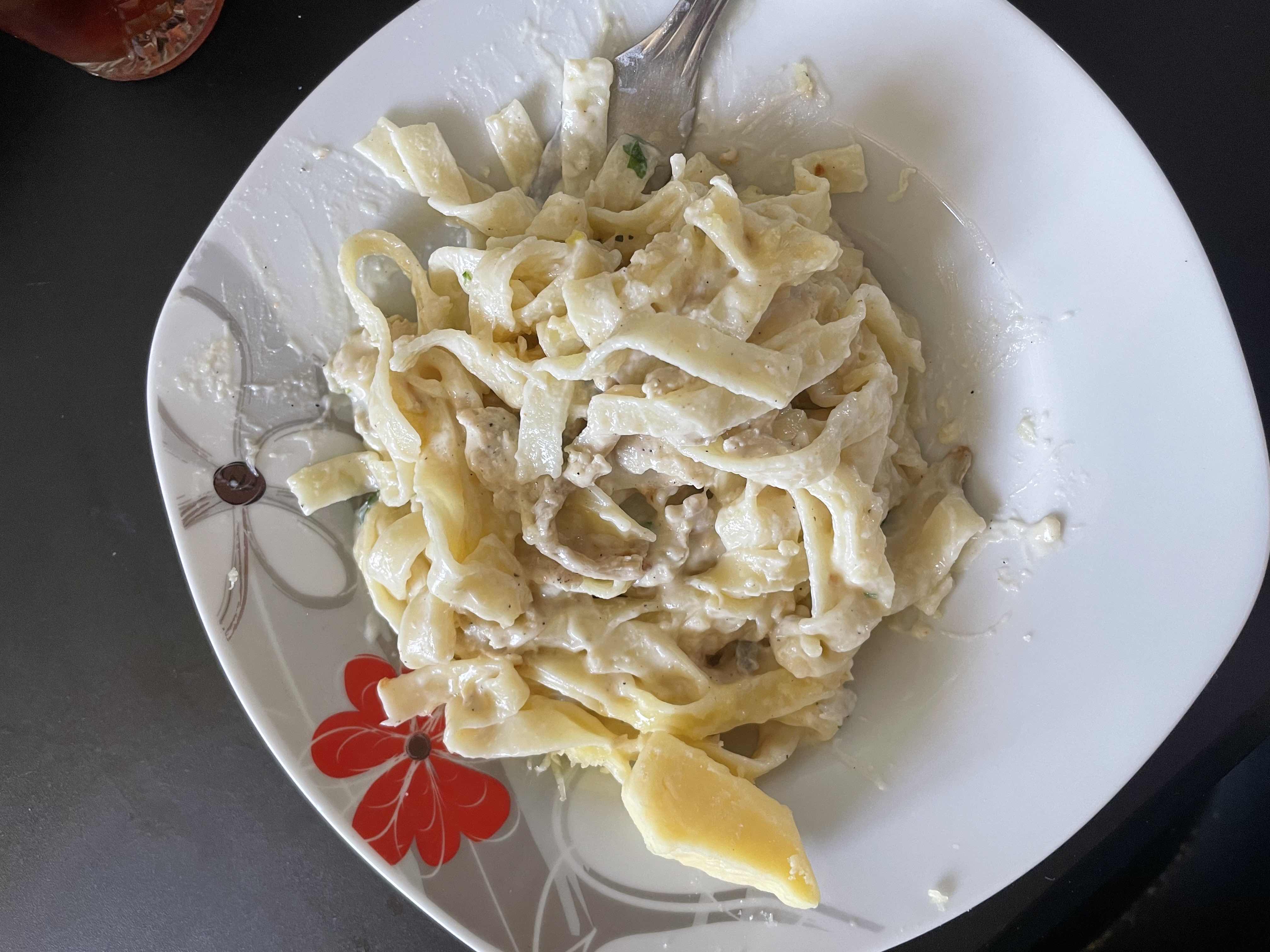 Tagliatelles à la crème