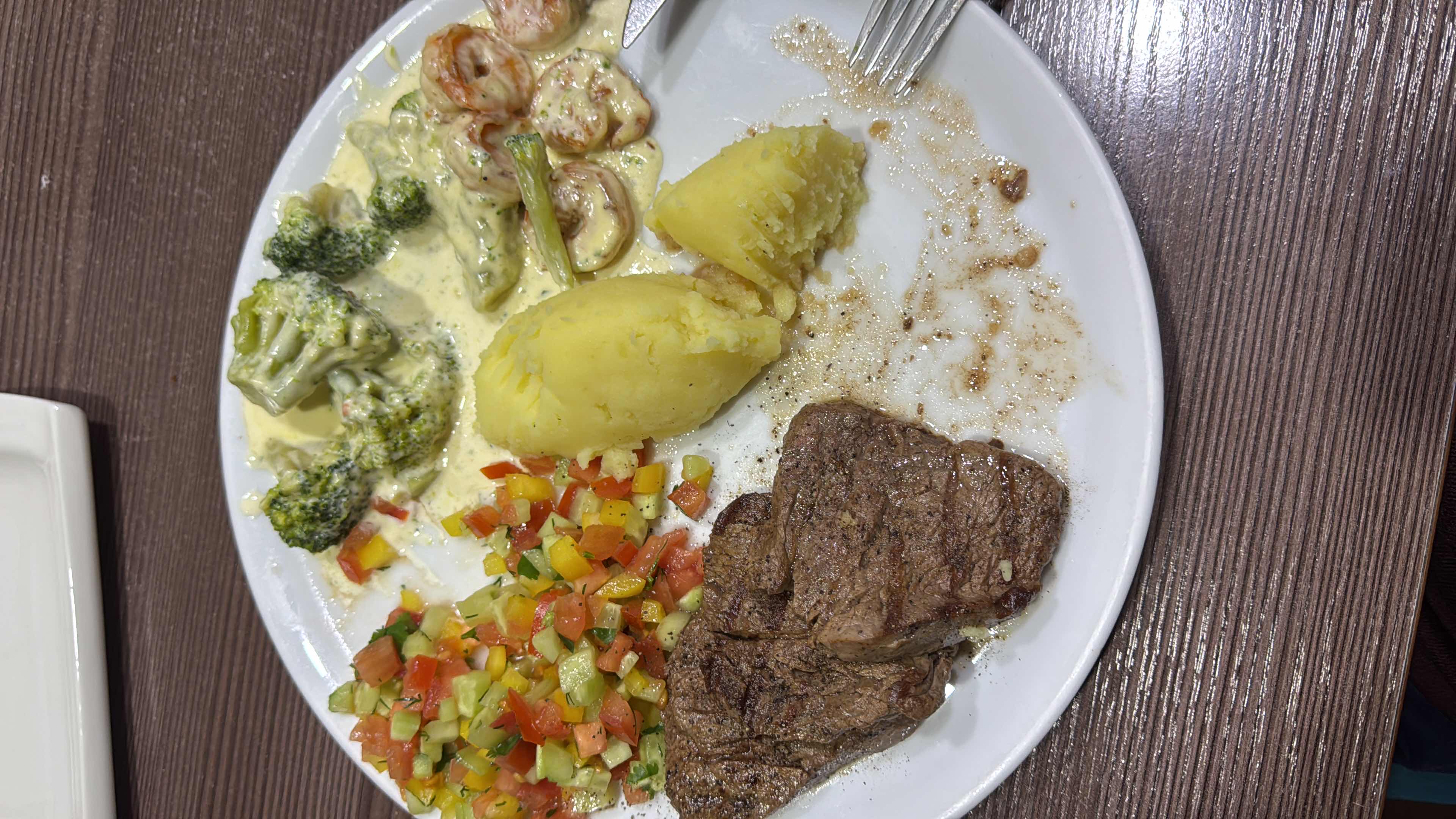 Steak with Vegetables