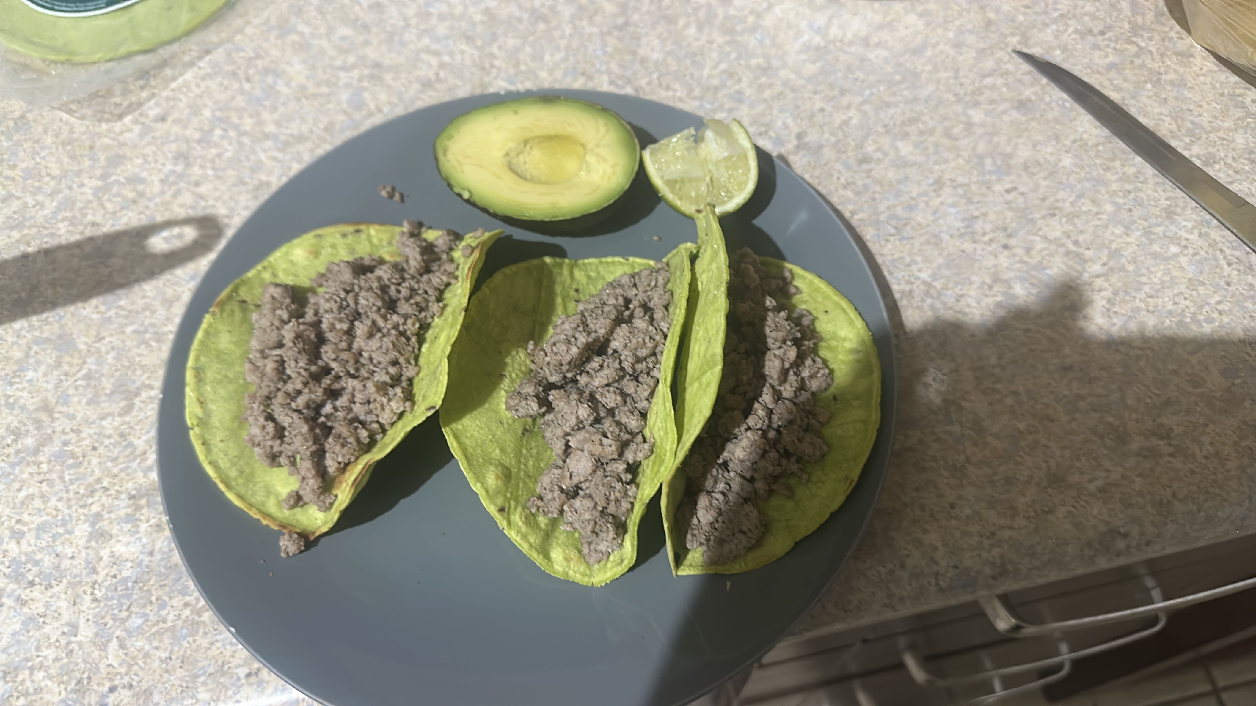Beef Tacos with Avocado