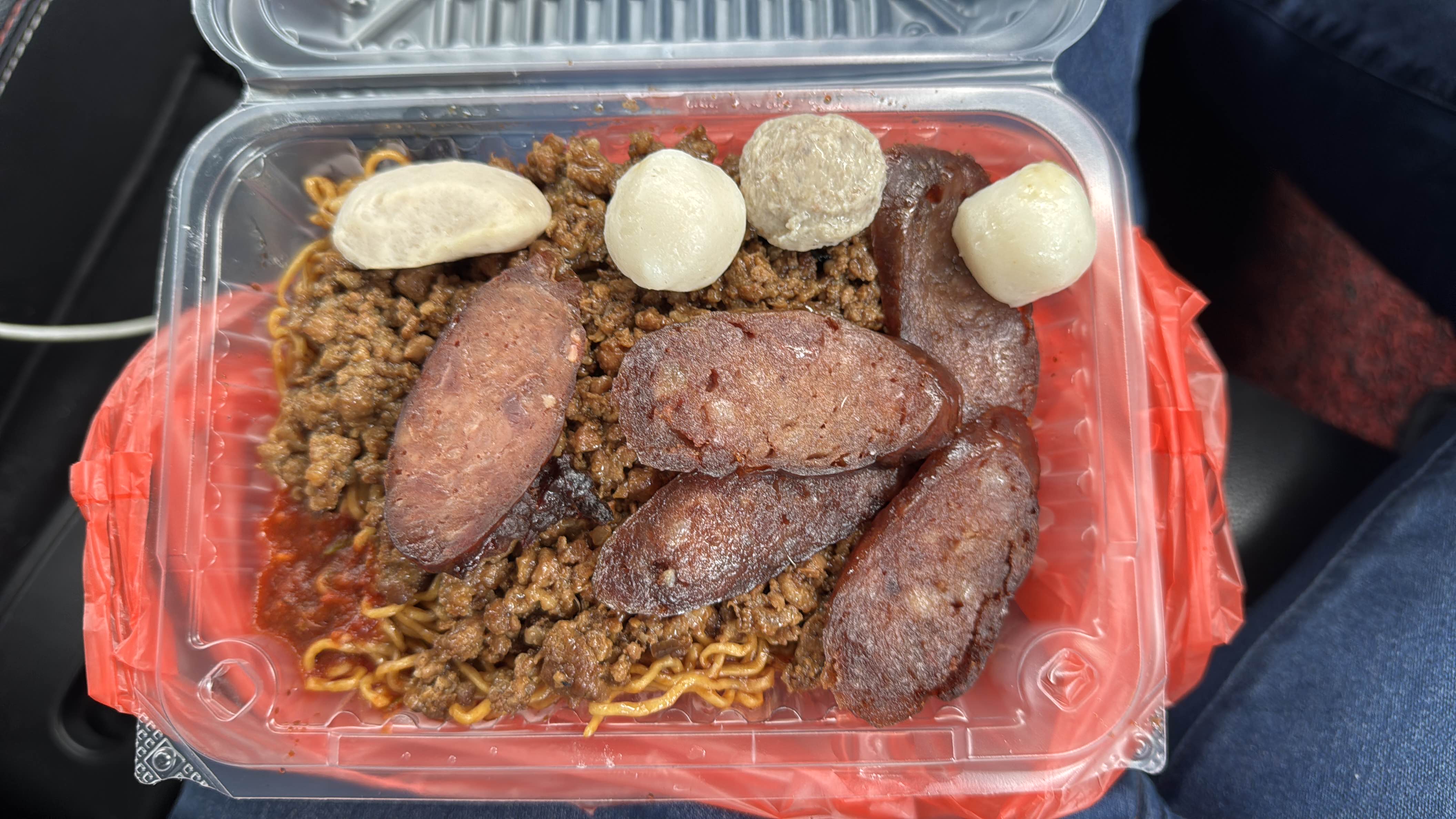 Spicy Noodles with Sausage