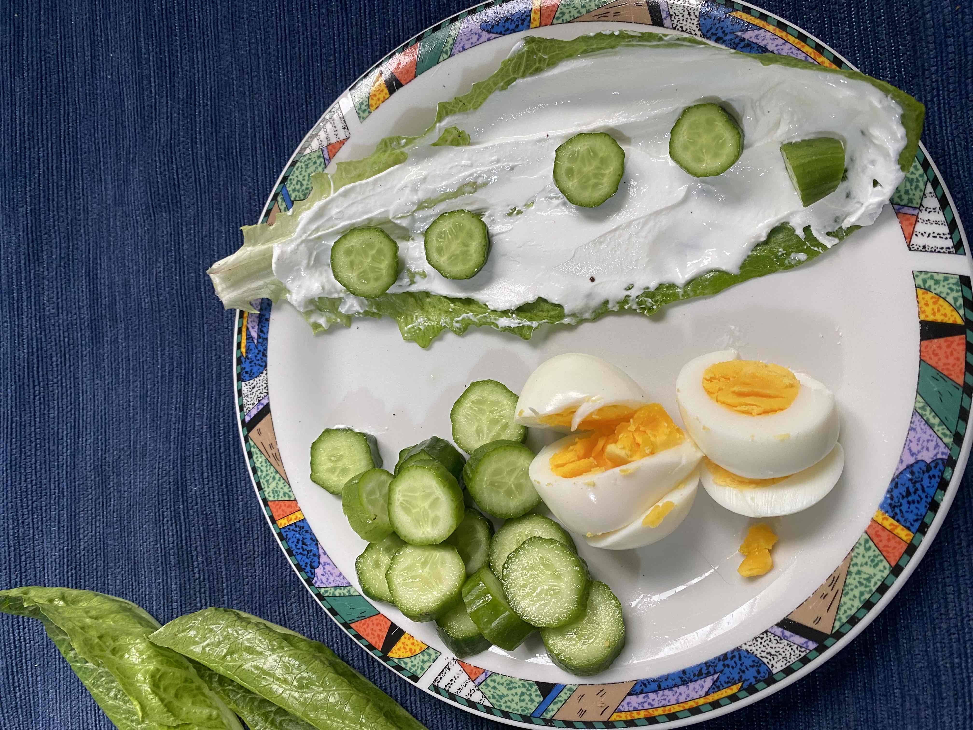 Egg and Cucumber Salad
