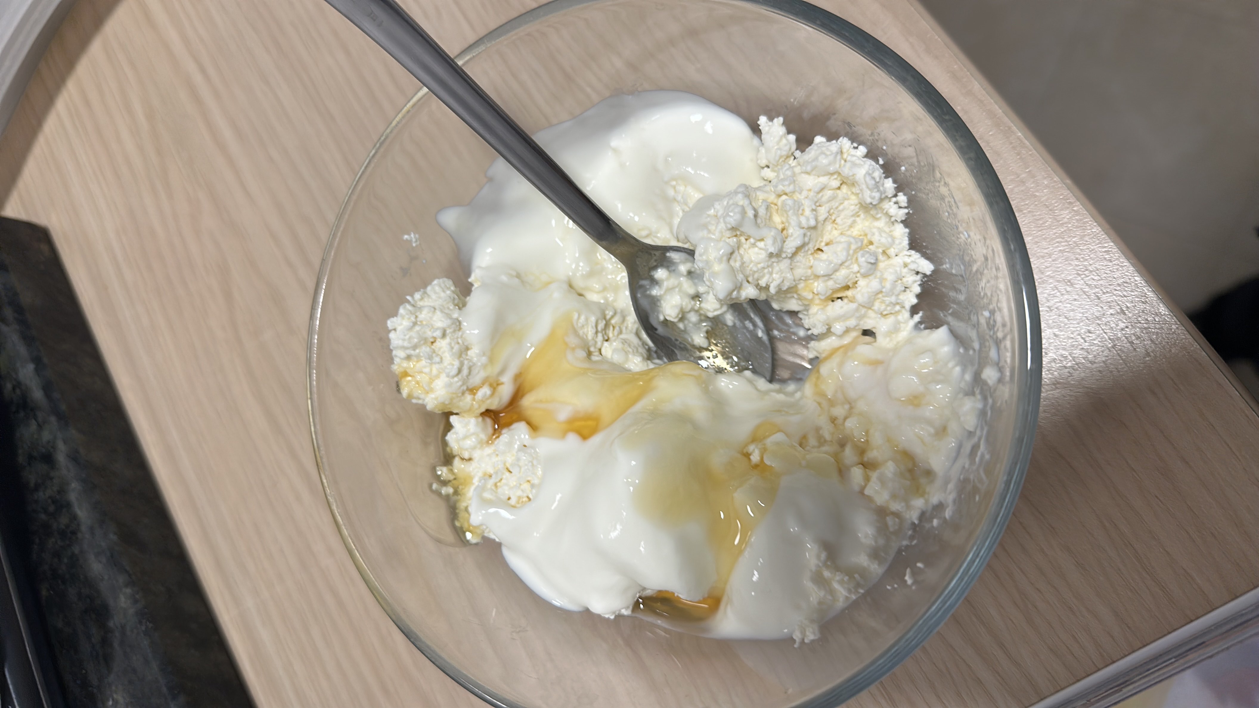 Cottage Cheese with Honey