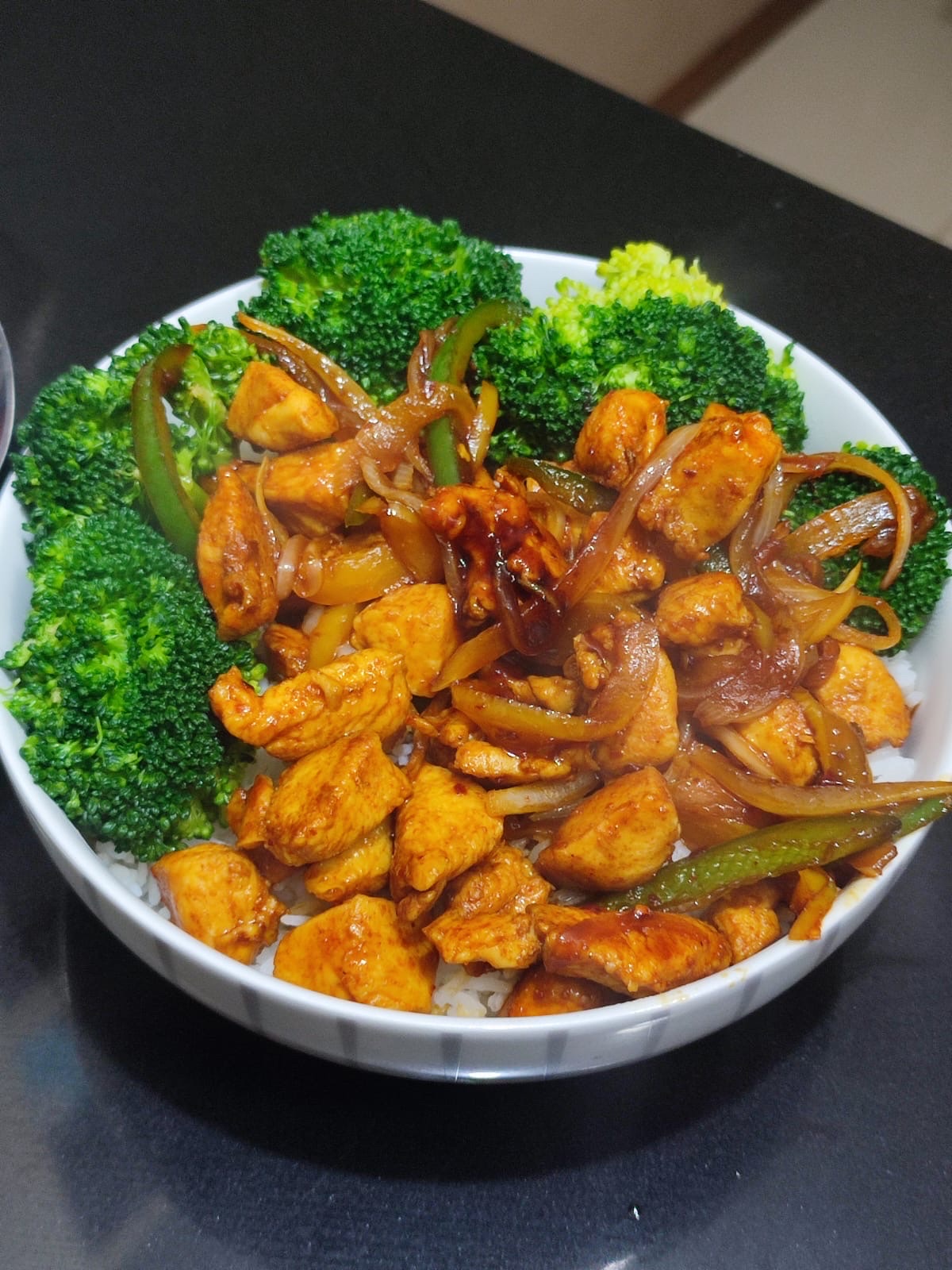 Spicy Chicken Rice Bowl