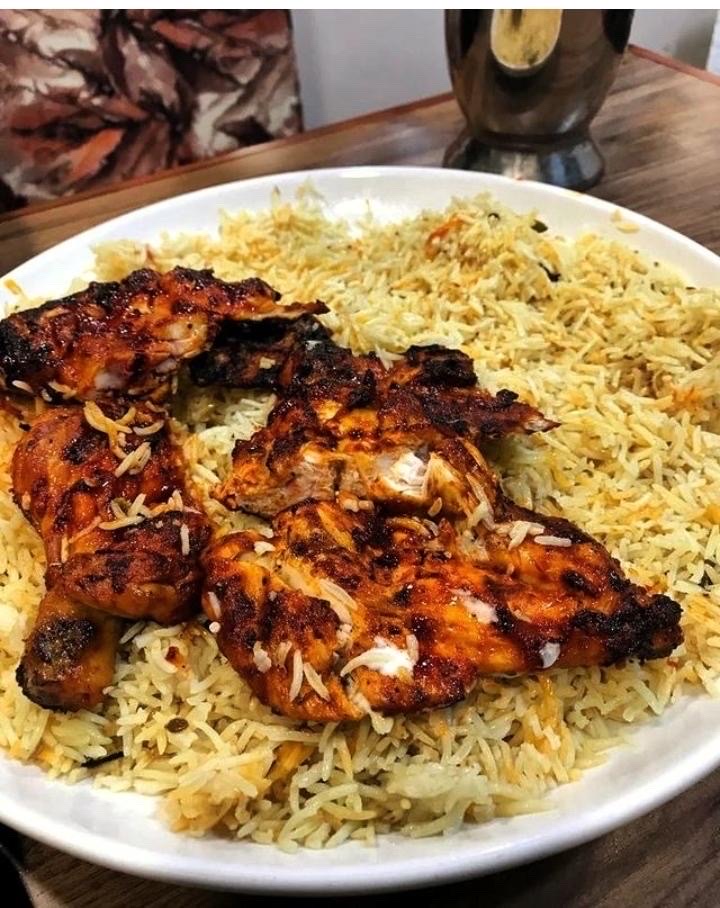 Grilled Chicken Biryani