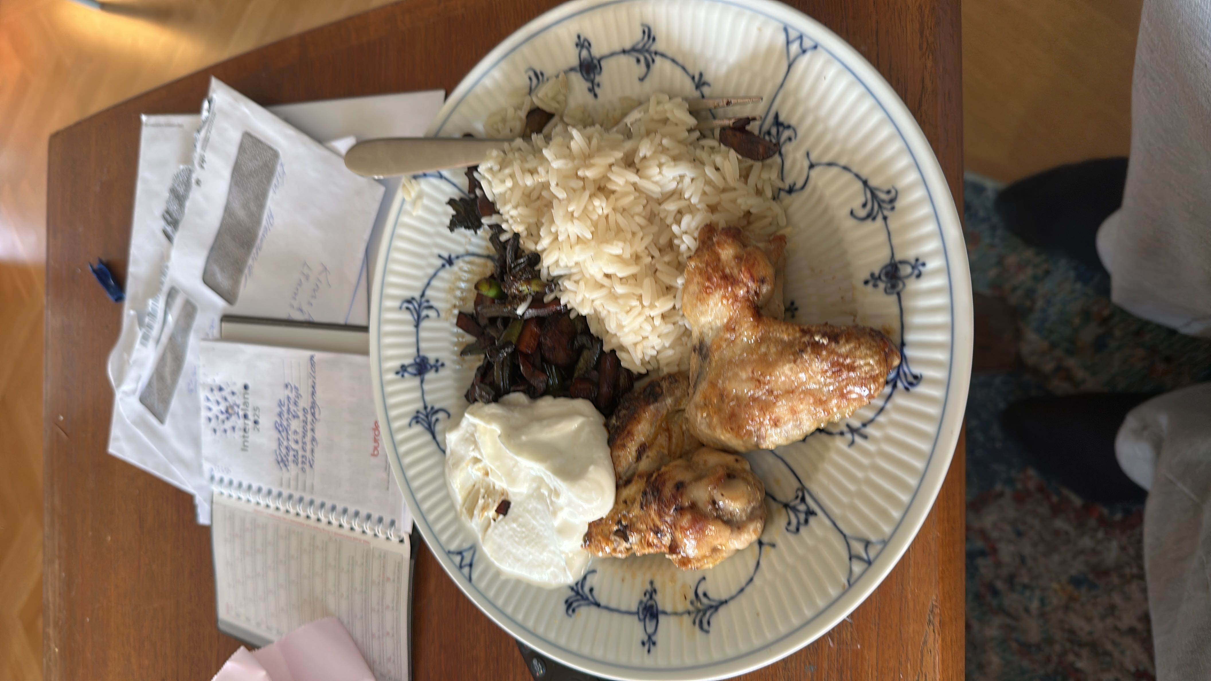 Grilled Chicken with Rice