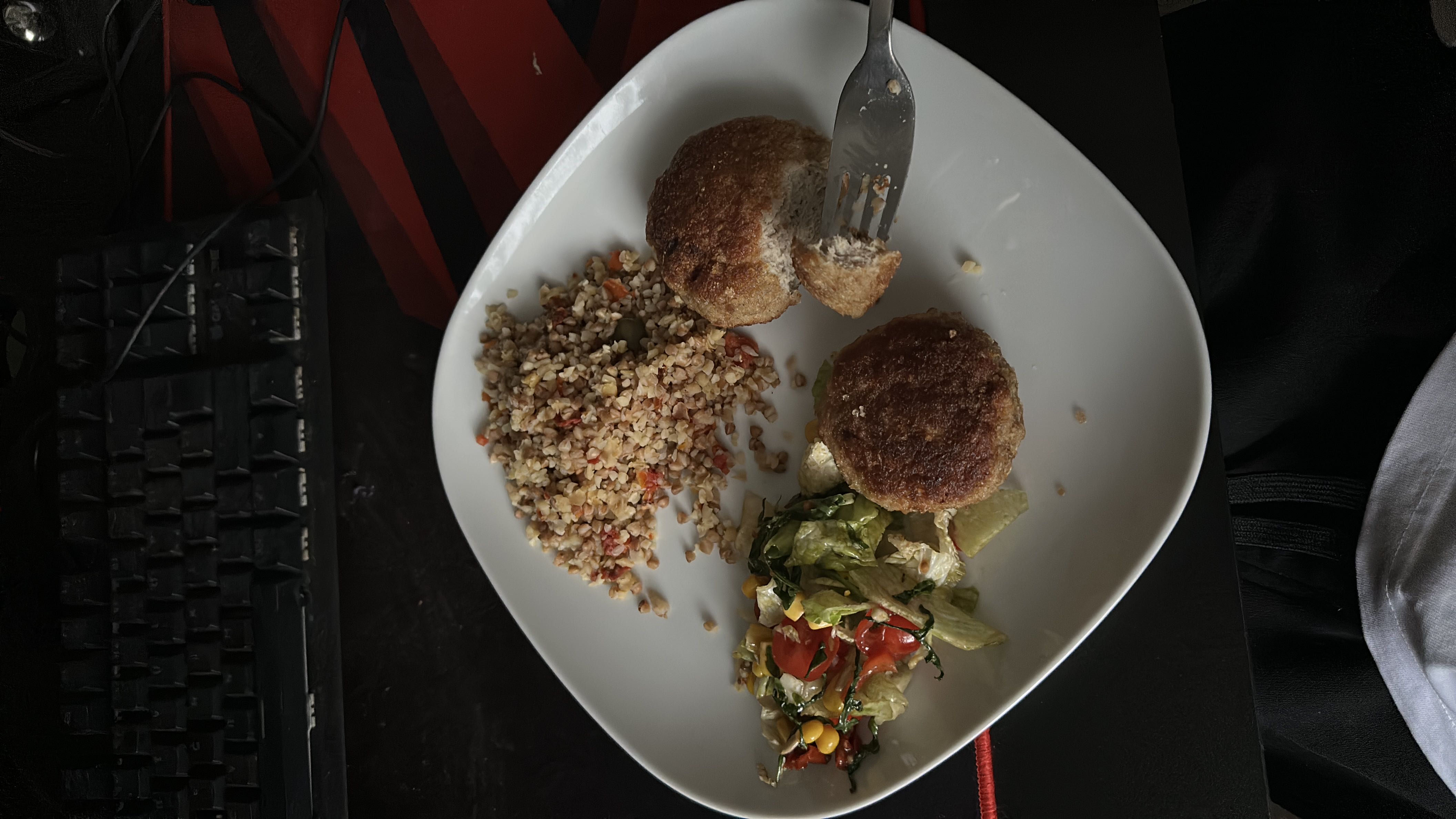 Buckwheat with Cutlets