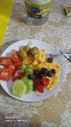 Scrambled Eggs with Veggies