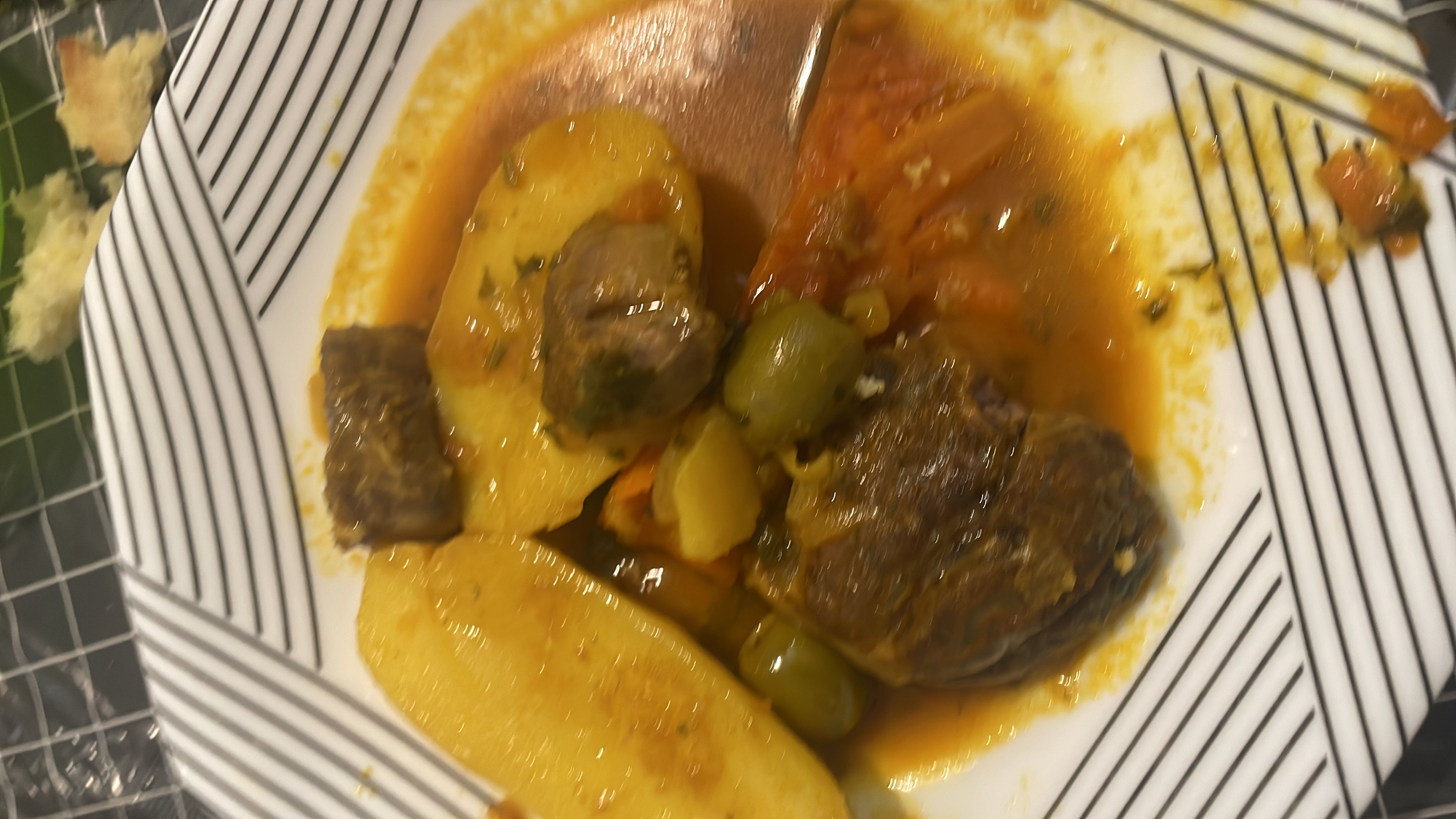 Ragoût de bœuf aux légumes