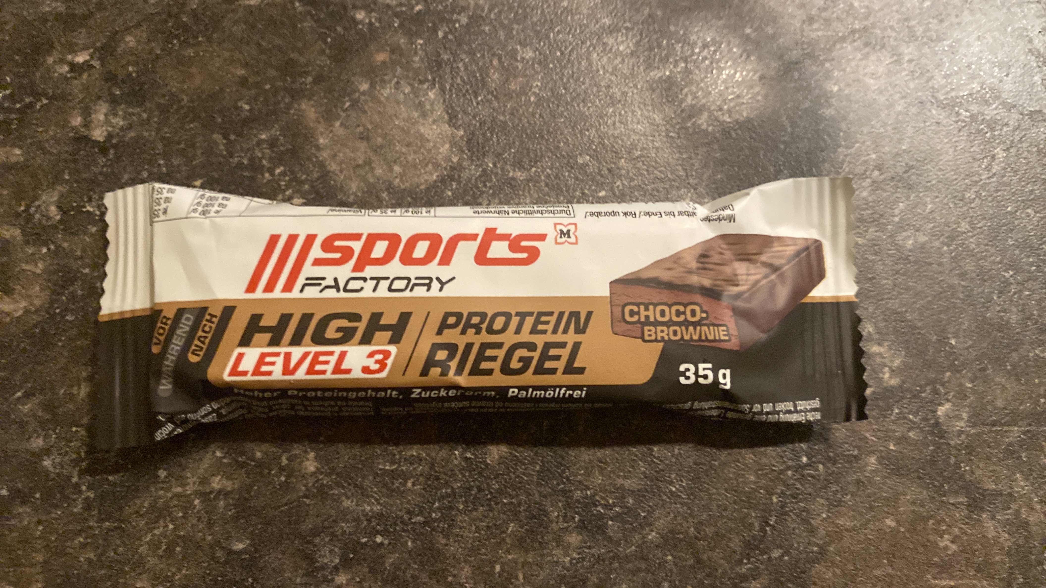 Proteinriegel Choco-Brownie