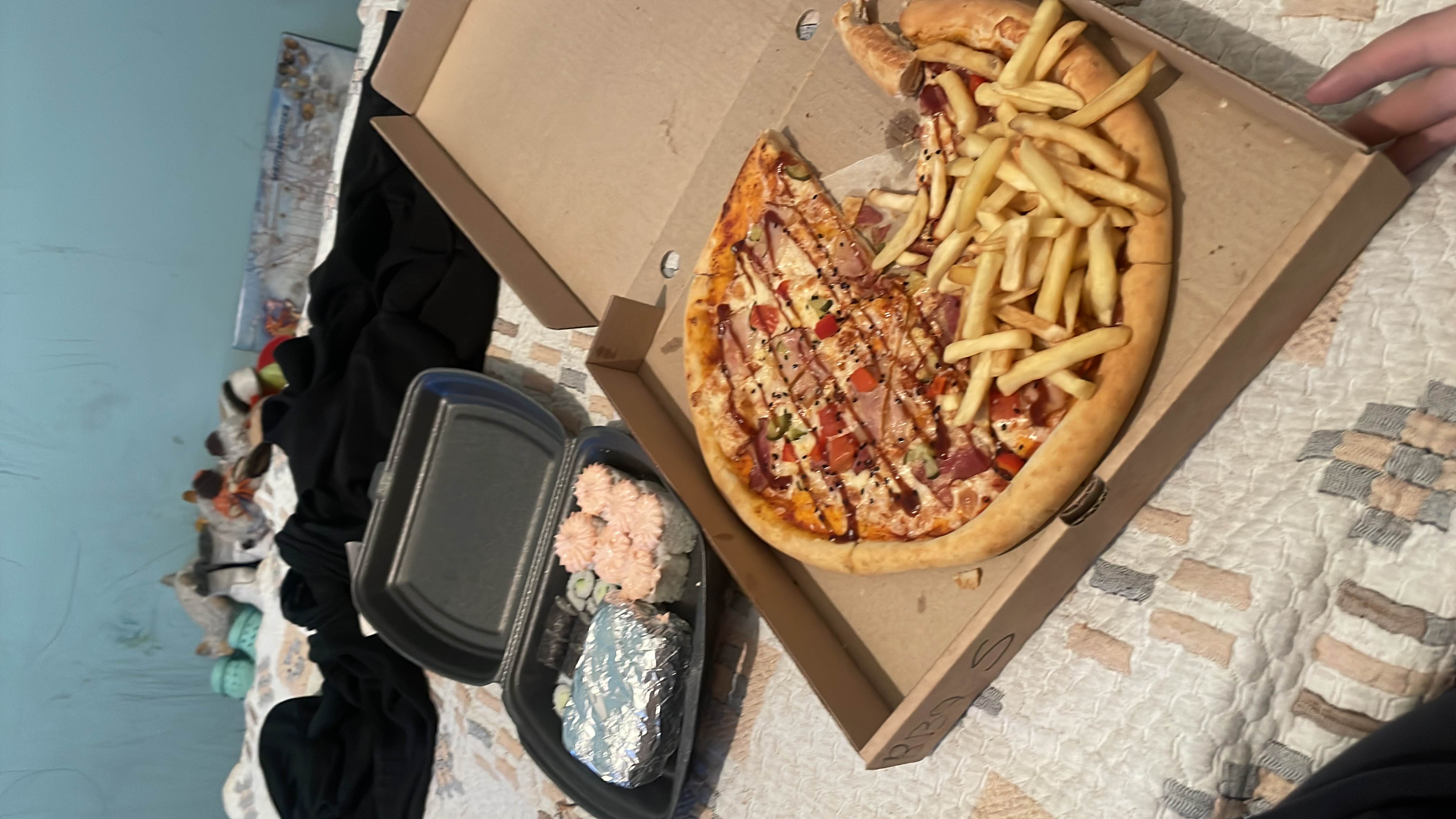 Pizza and Sushi Combo