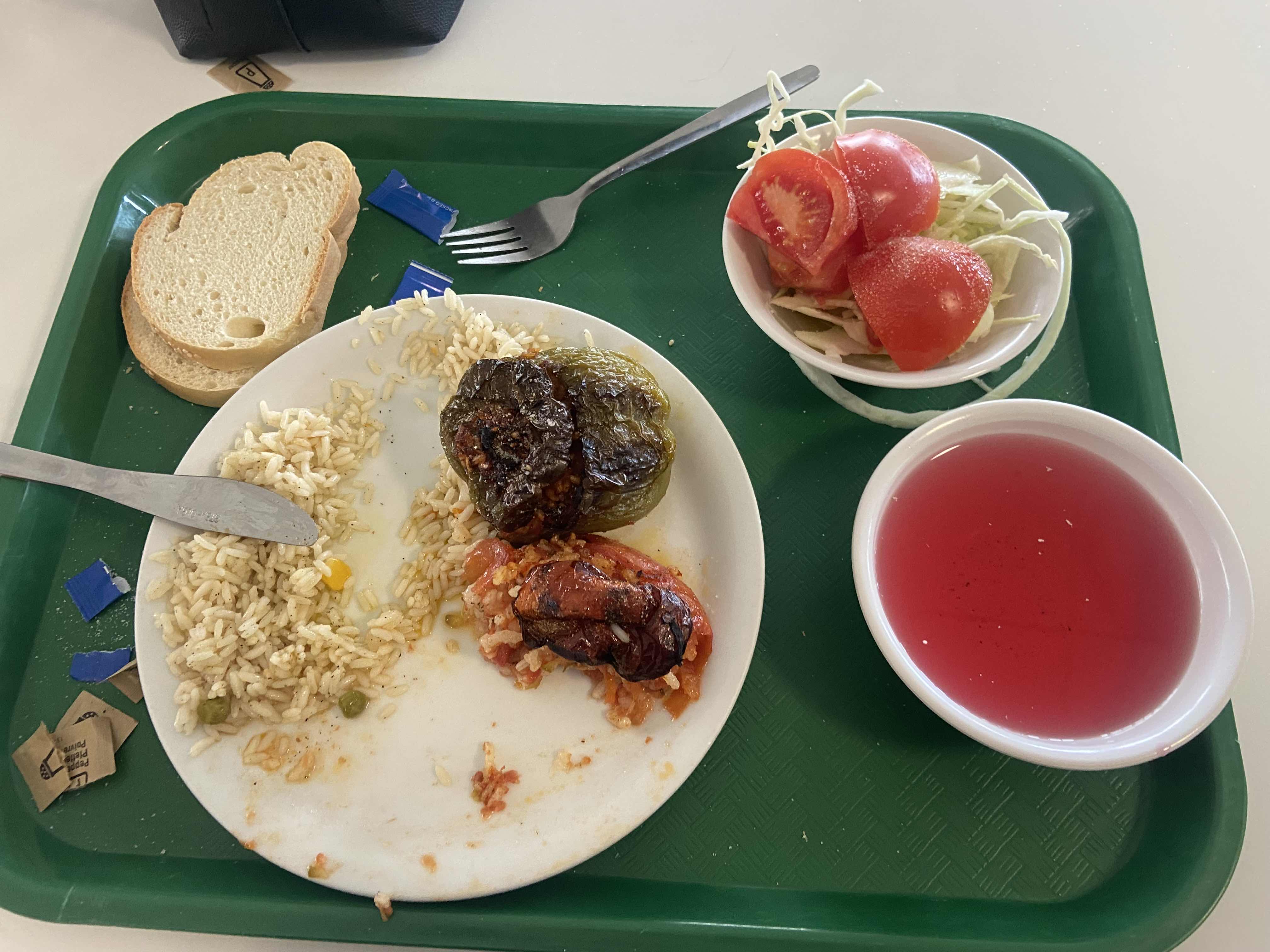 Stuffed Peppers with Rice