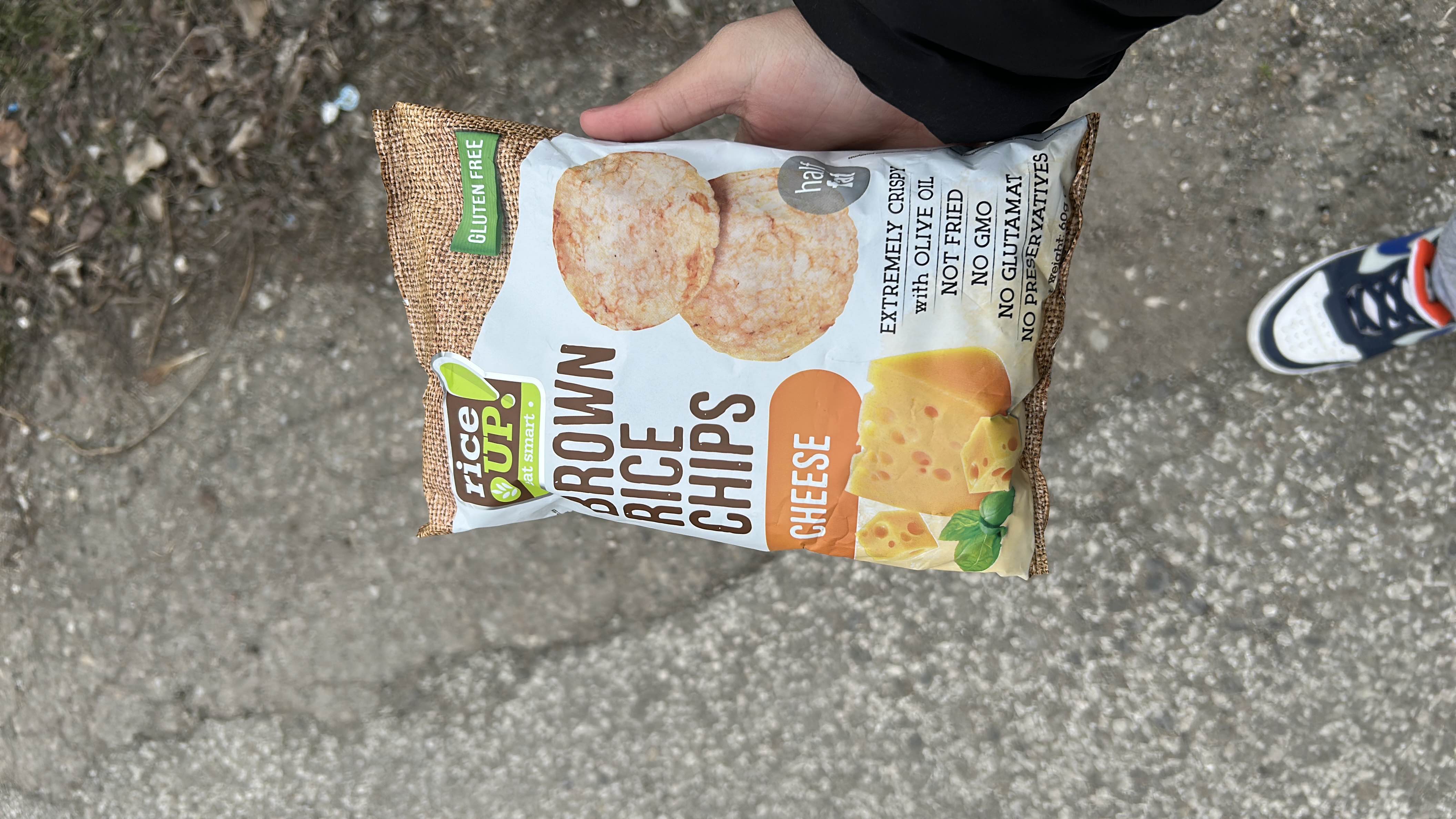 Brown Rice Chips Cheese