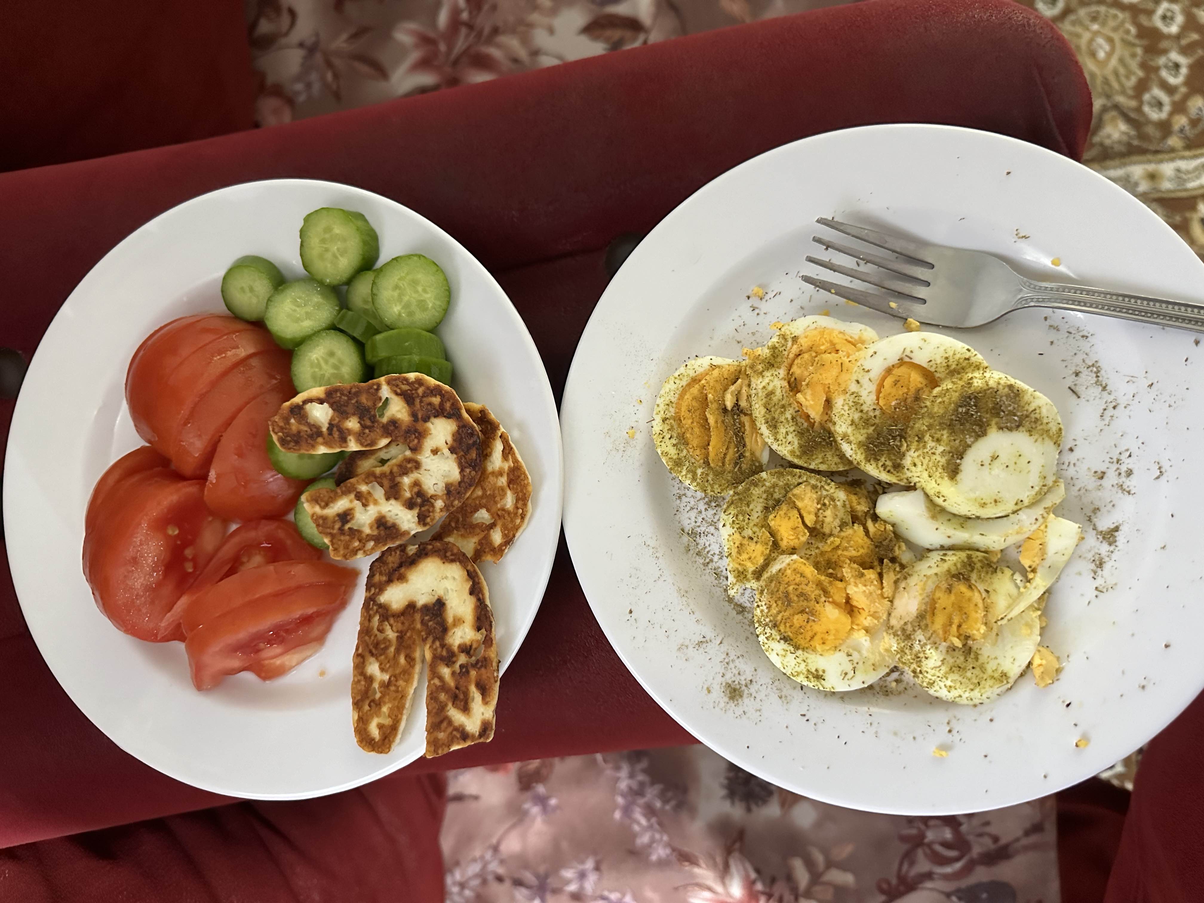 Boiled Eggs with Cheese