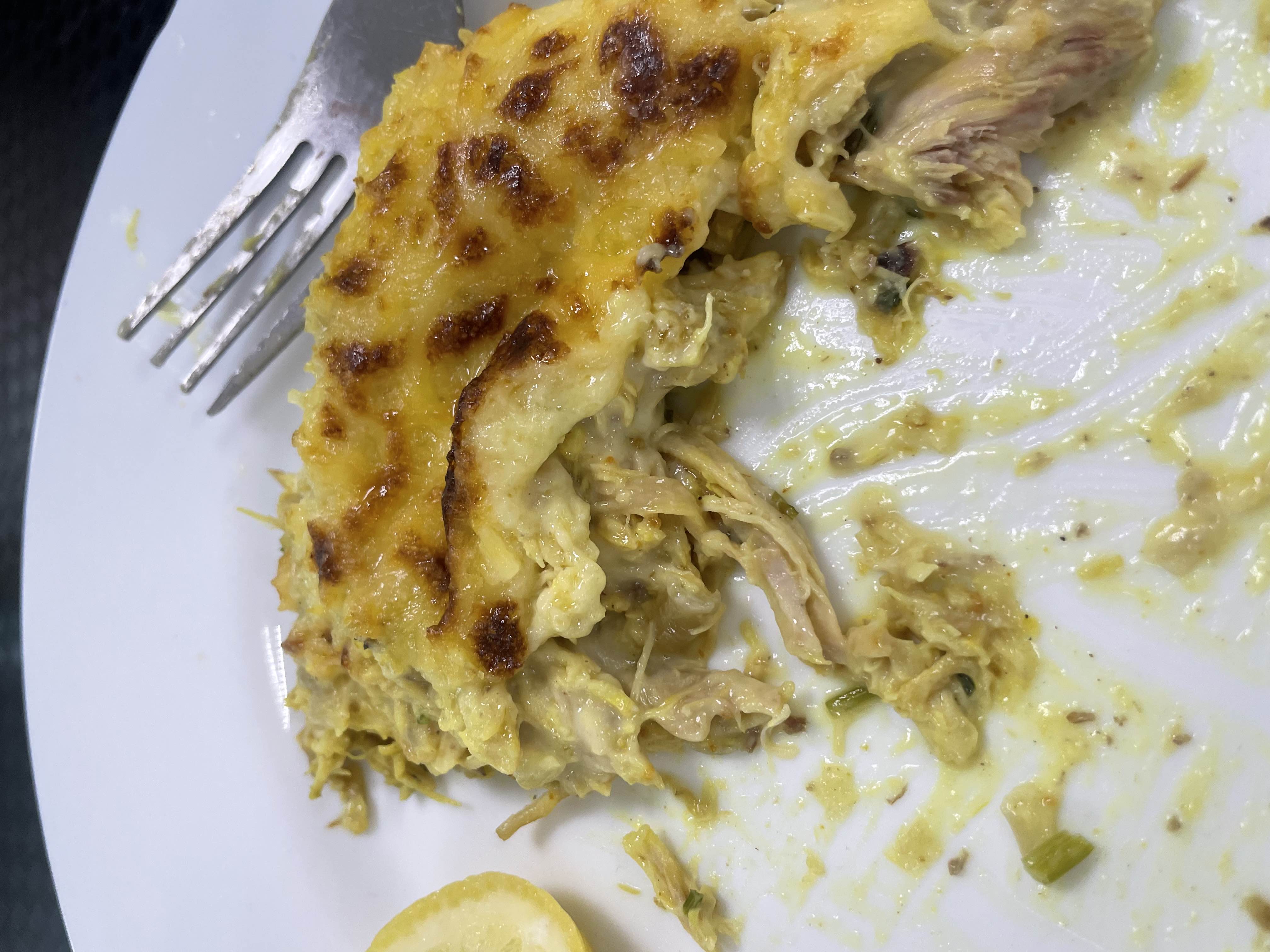Gratin de poulet
