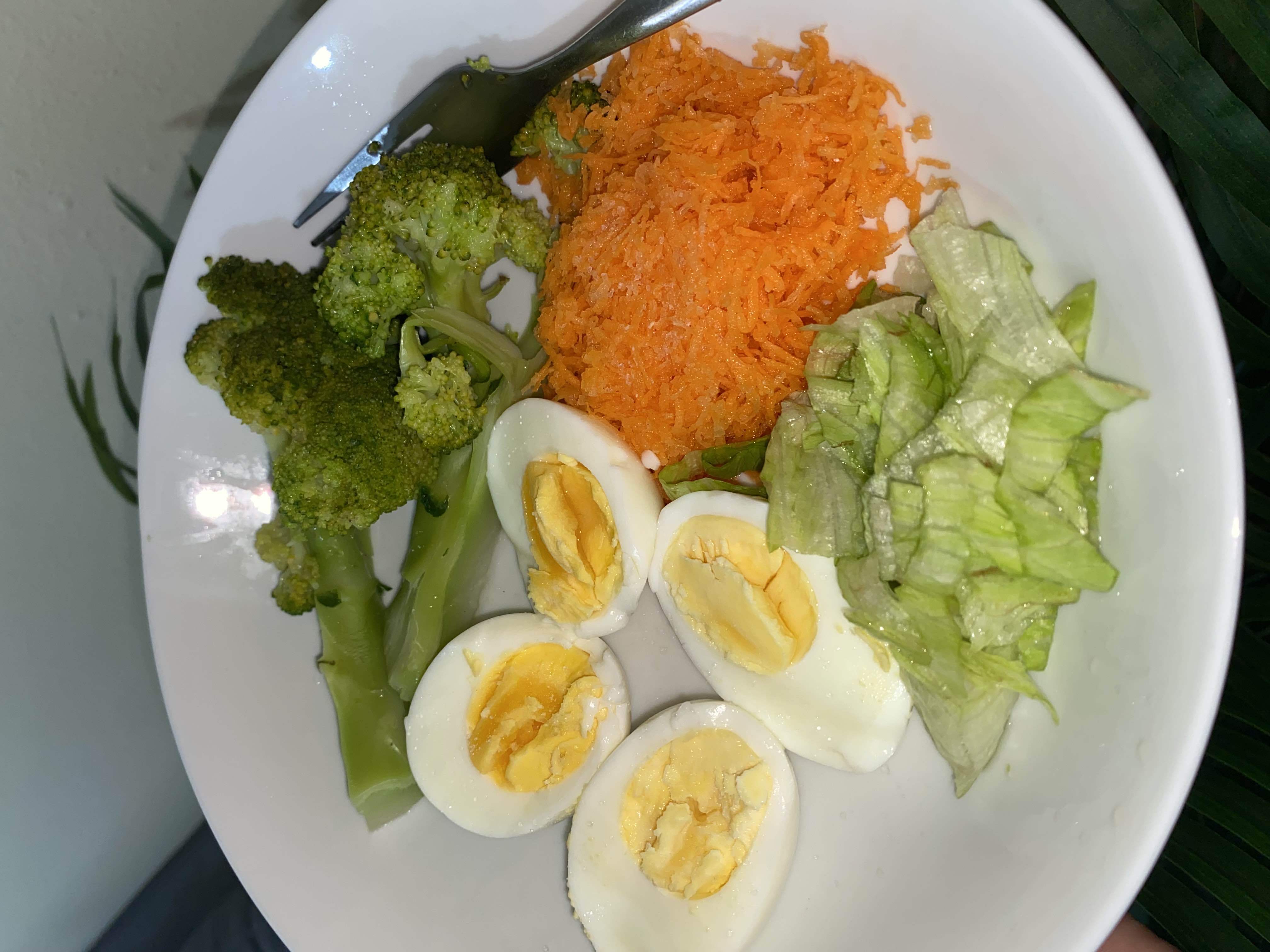 Ensalada con huevo