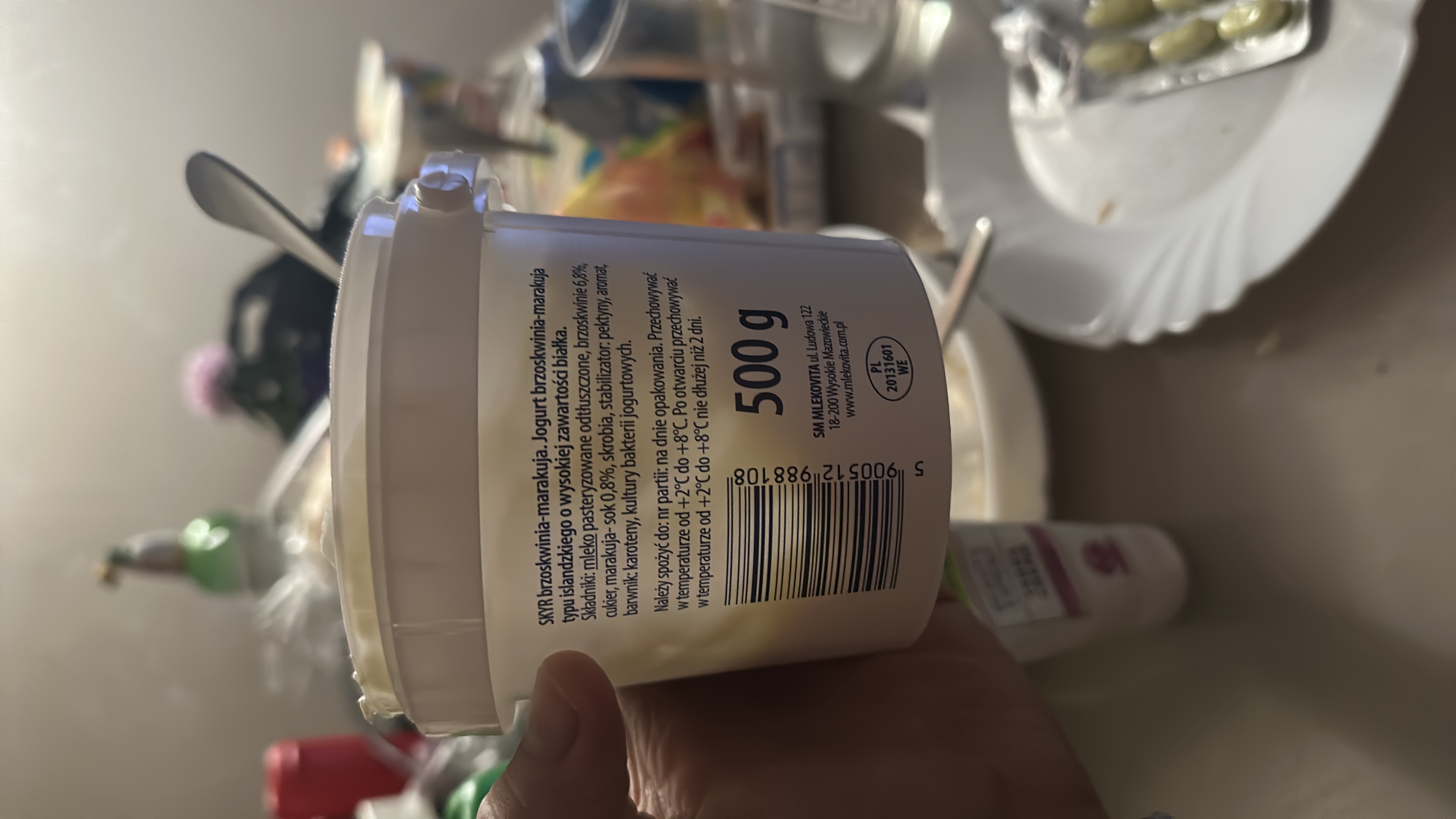 Peach-Passionfruit Skyr