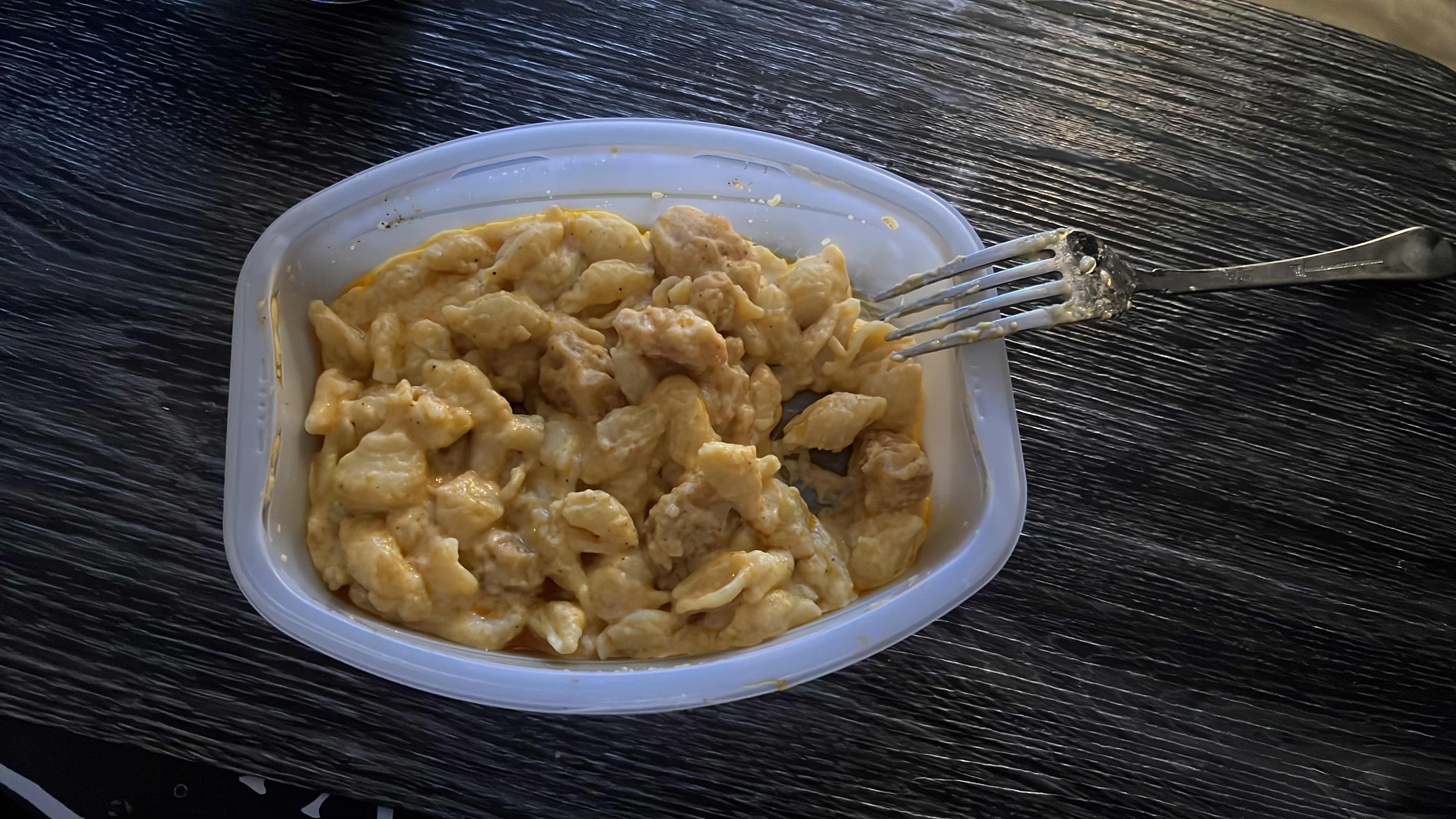 Pâtes au fromage et poulet