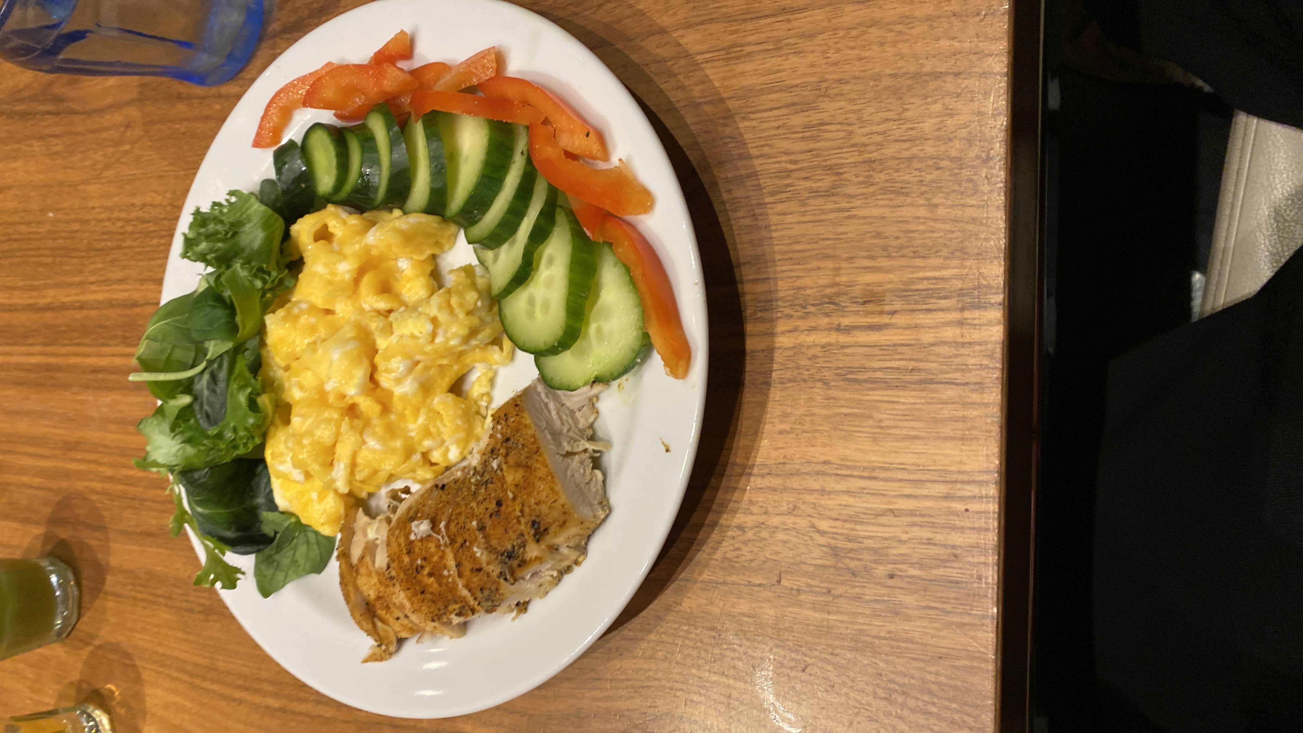 Grilled Chicken Breakfast