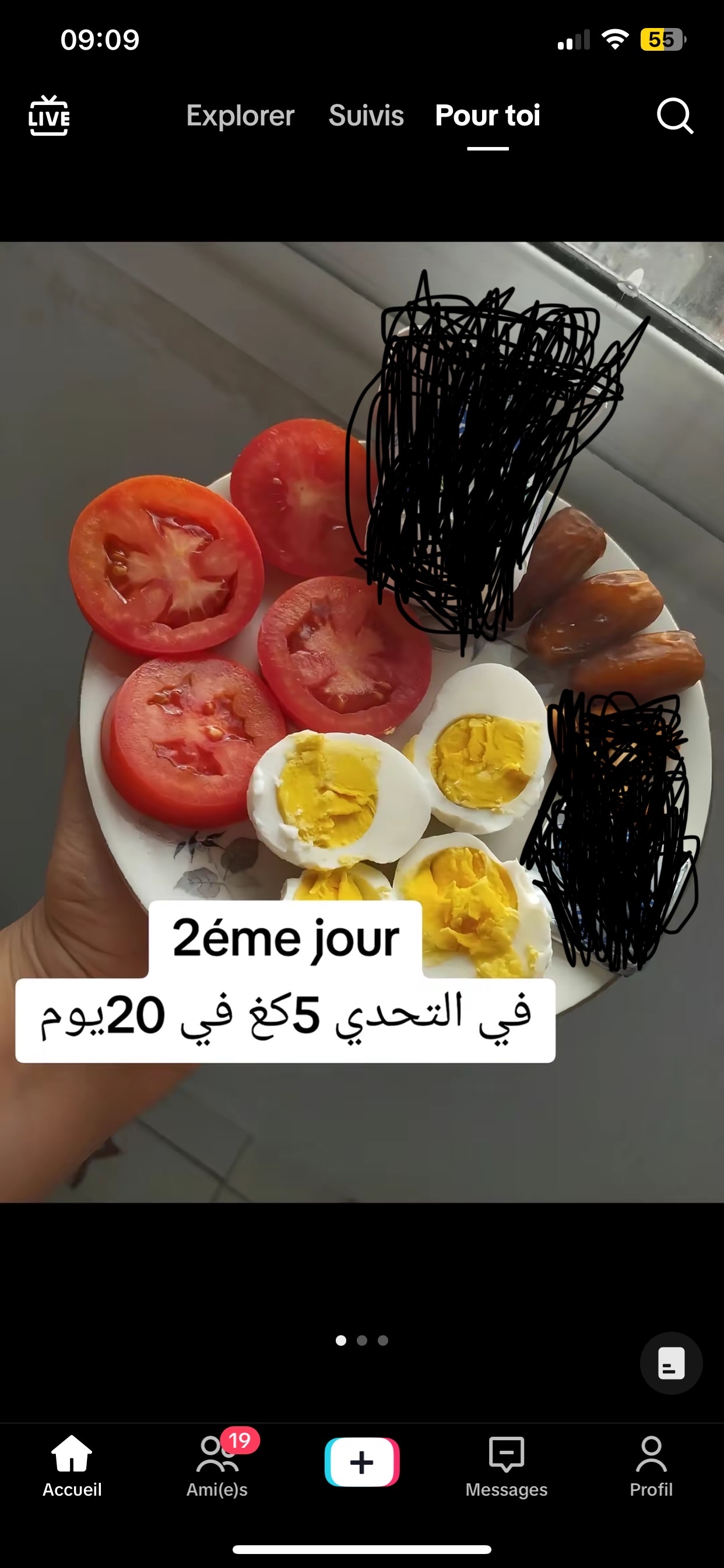 Boiled Eggs with Tomatoes