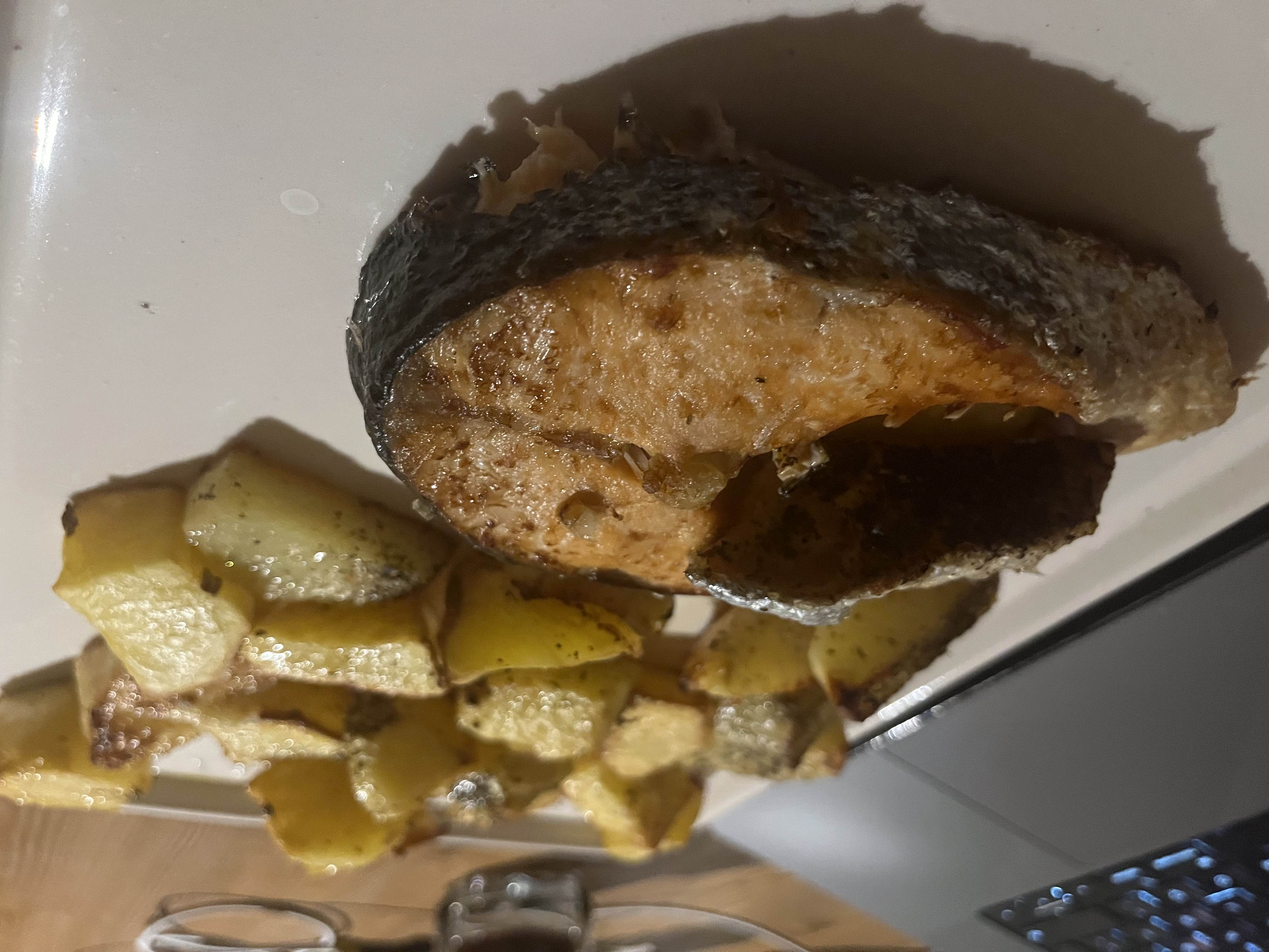 Fırında Somon ve Patates