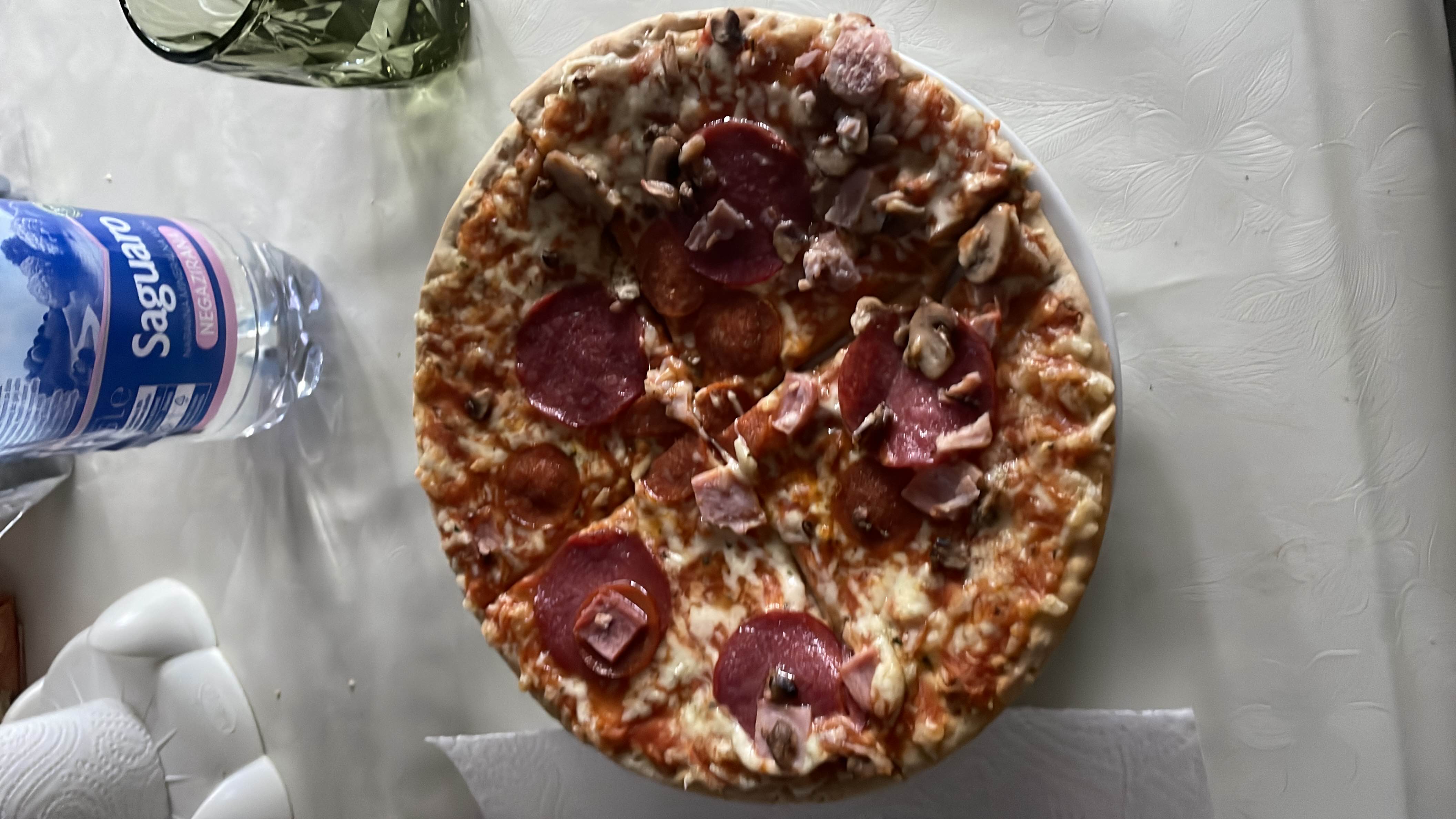 Pepperoni Mushroom Pizza