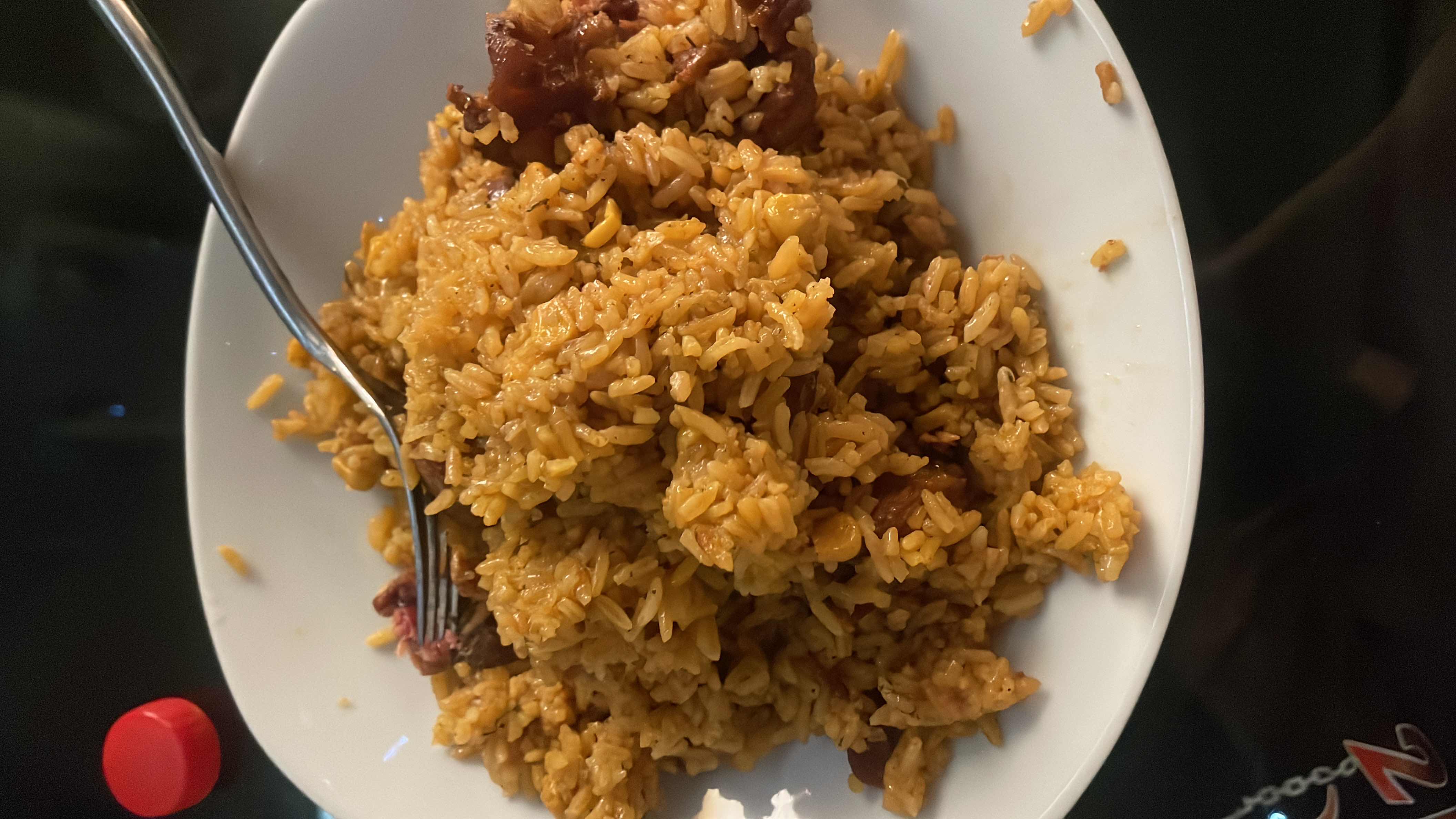Arroz con carne