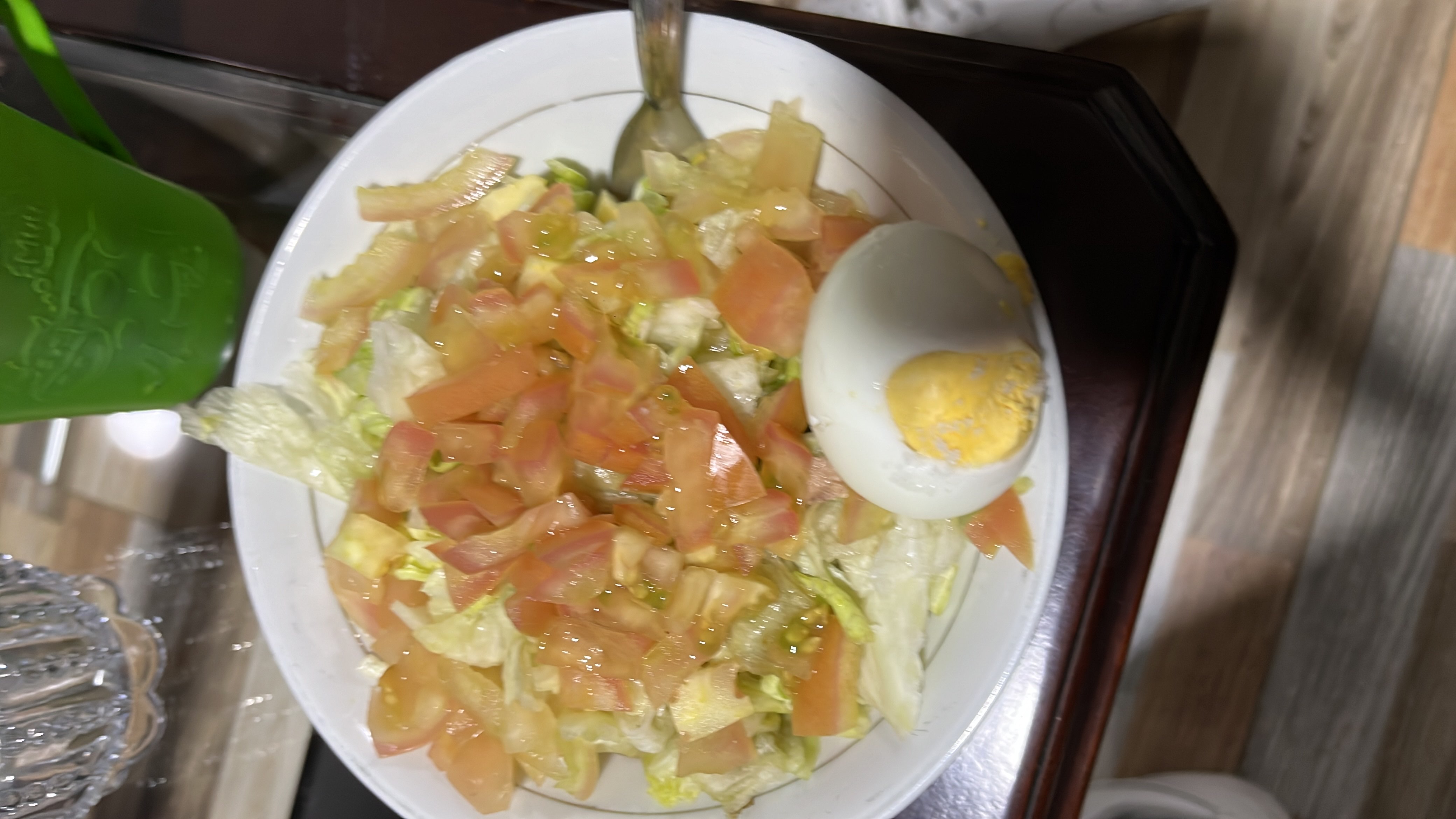Ensalada con huevo