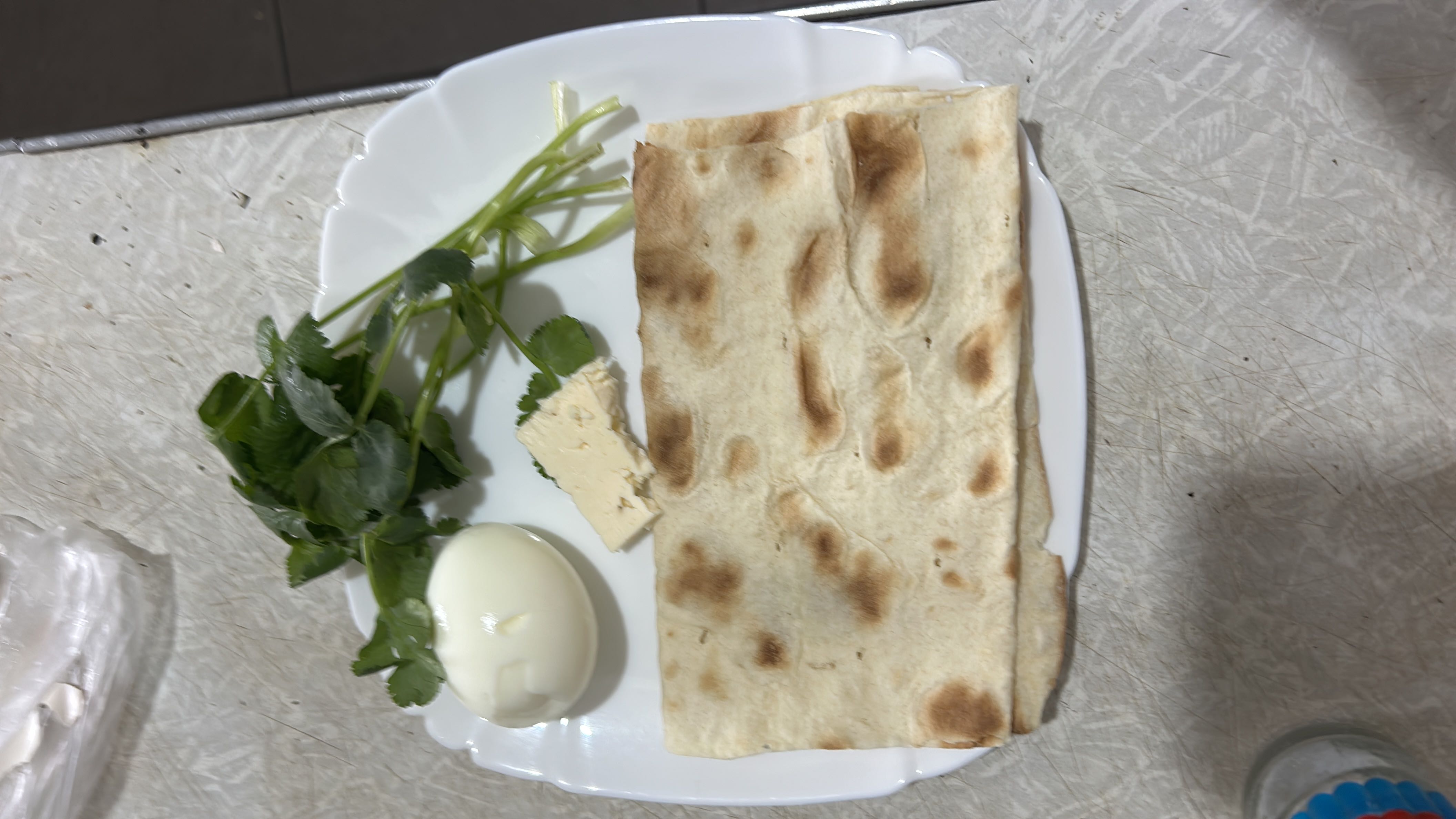 Flatbread with Egg