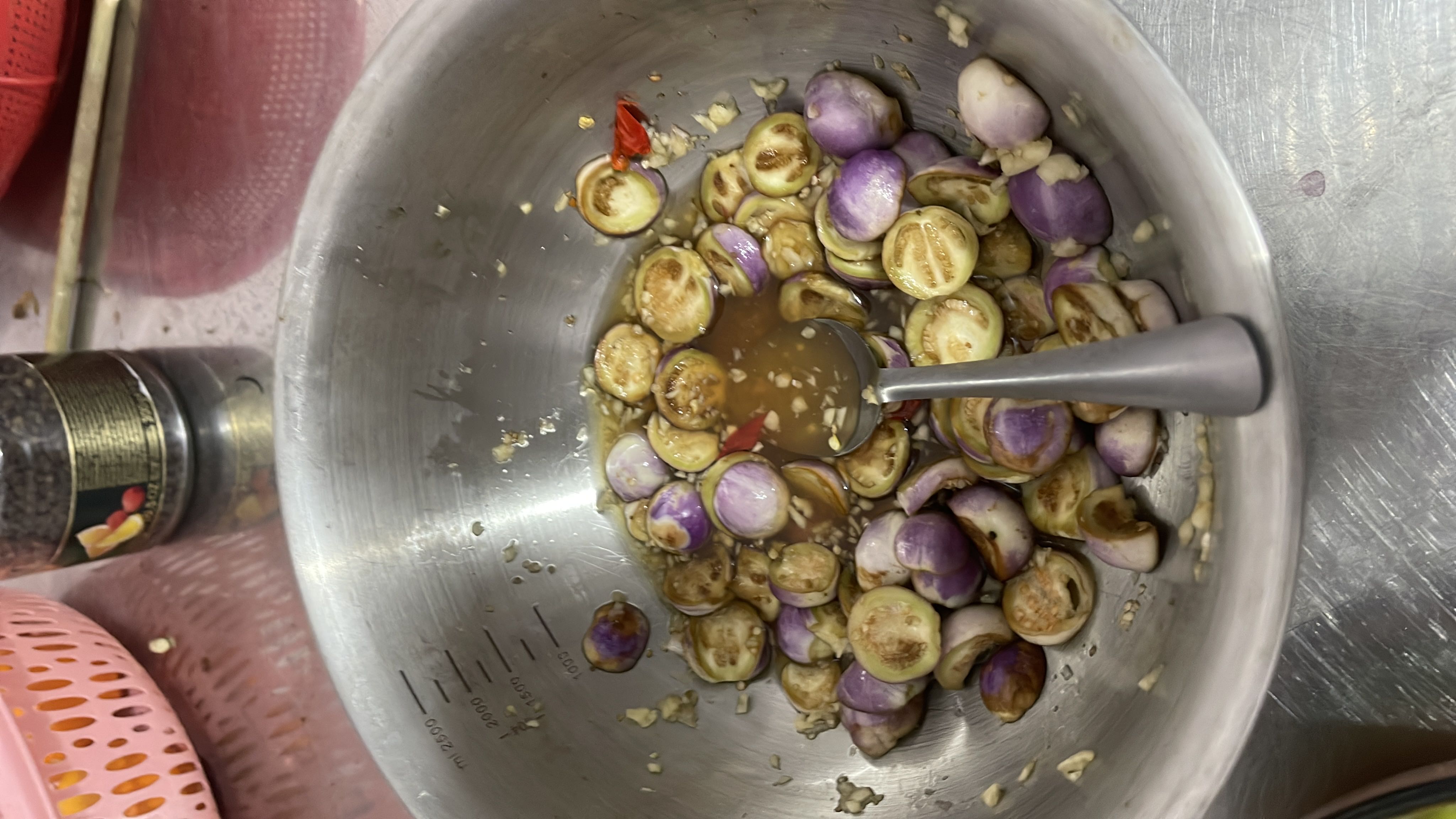 Spicy Eggplant Salad