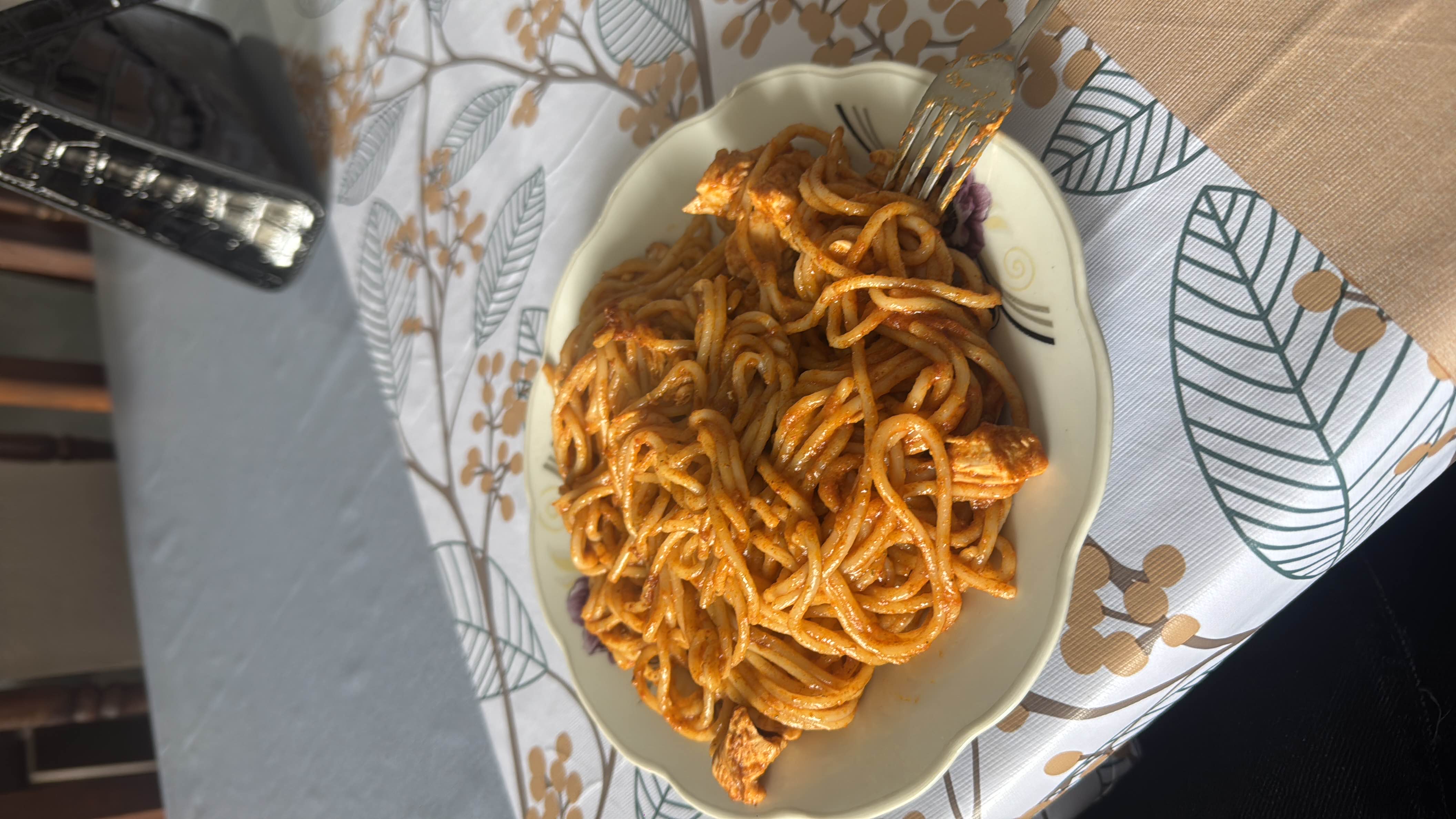 Spaghetti with Chicken