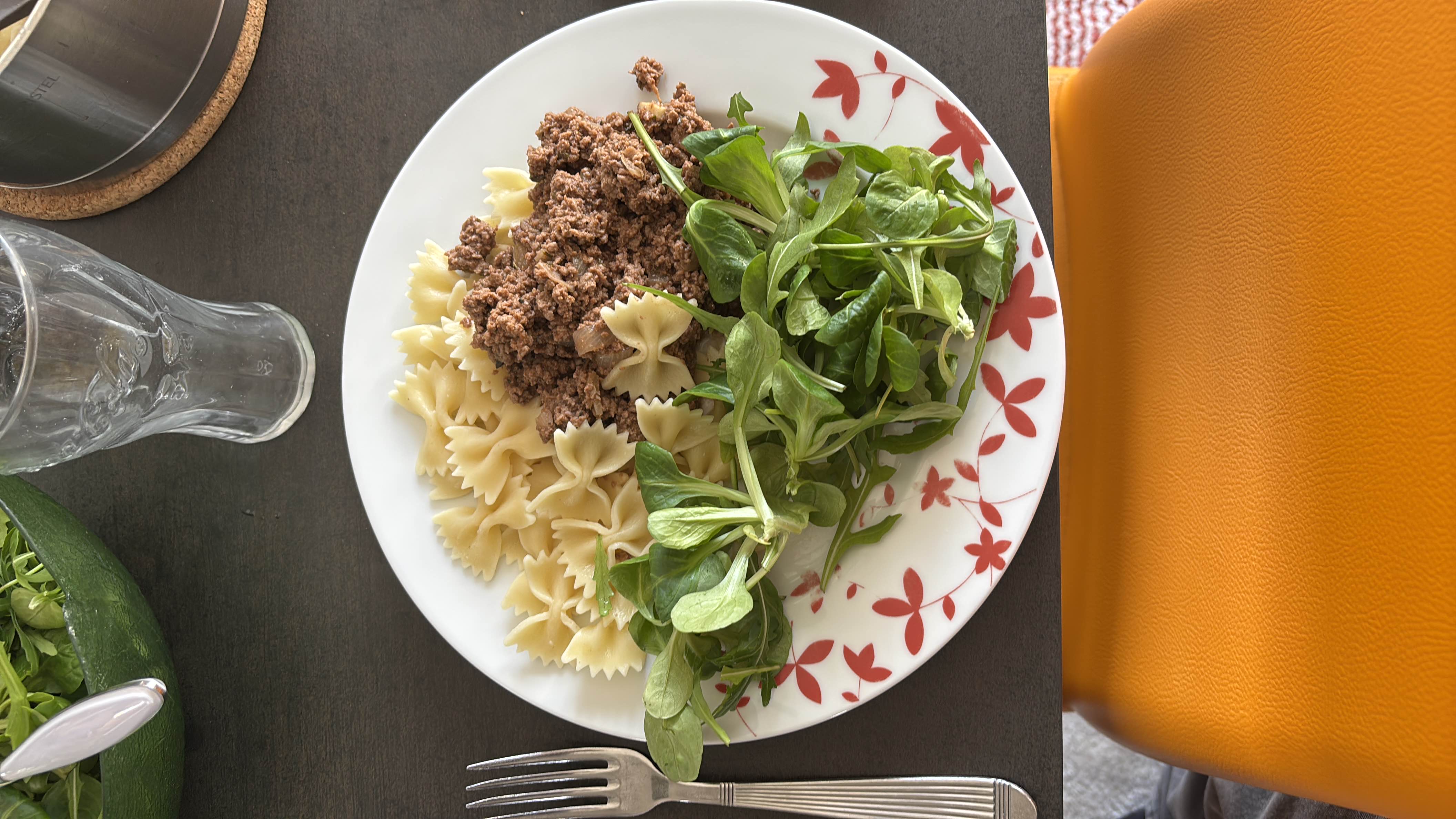 Pâtes à la viande hachée