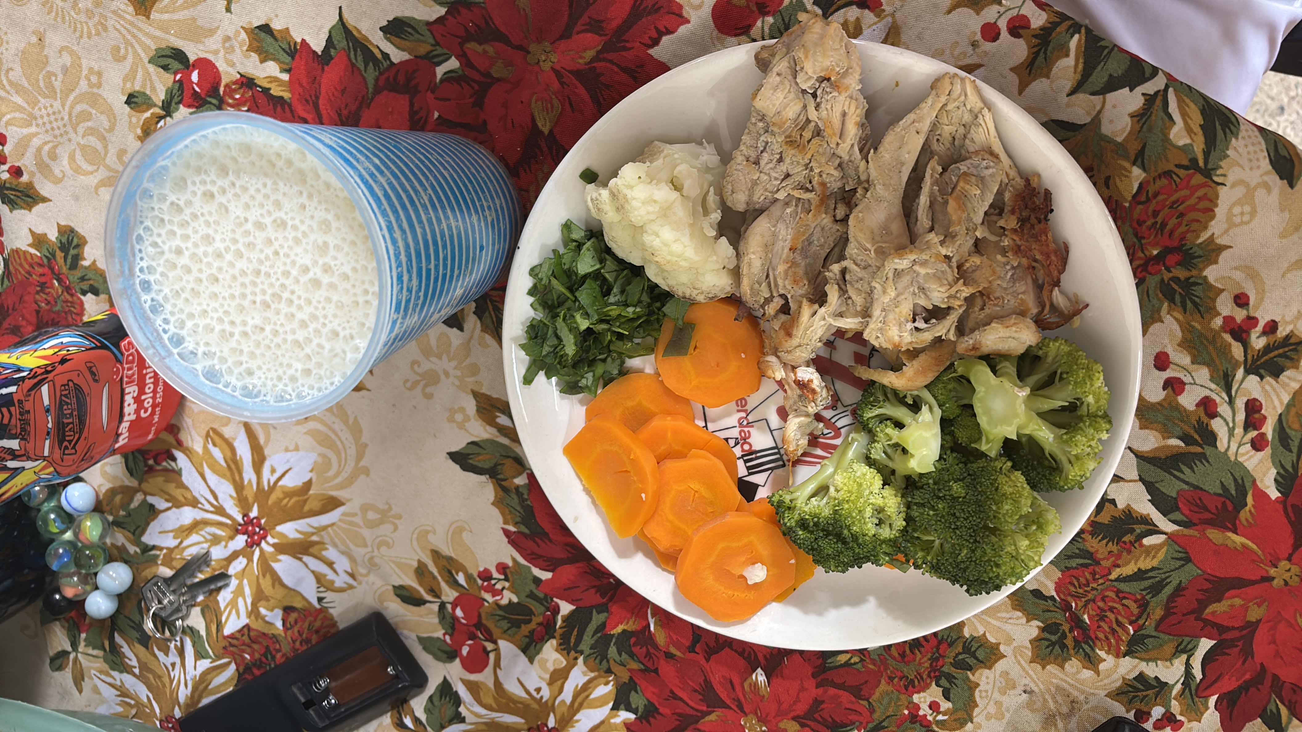 Pollo con verduras