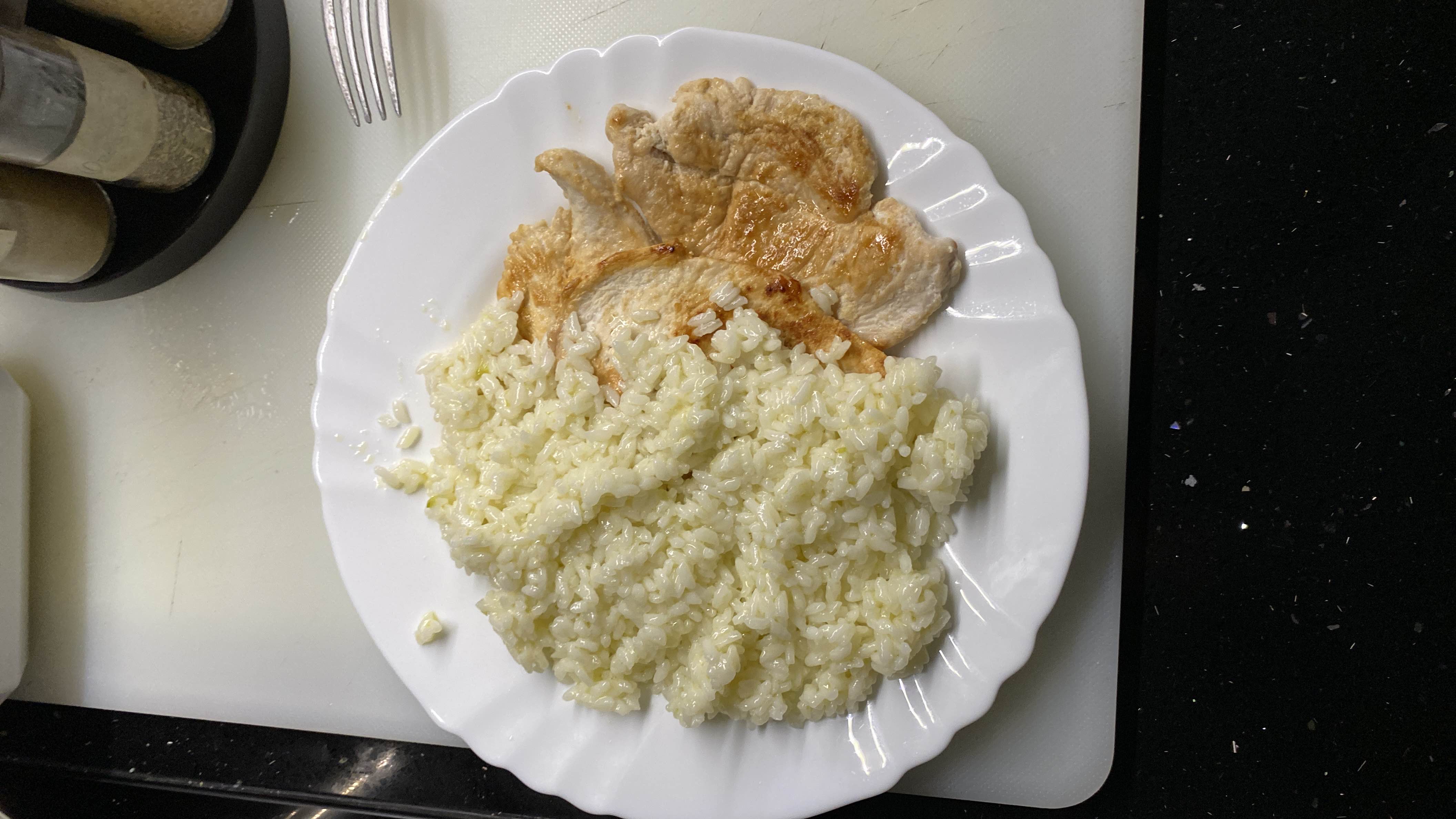 Grilled Chicken with Rice